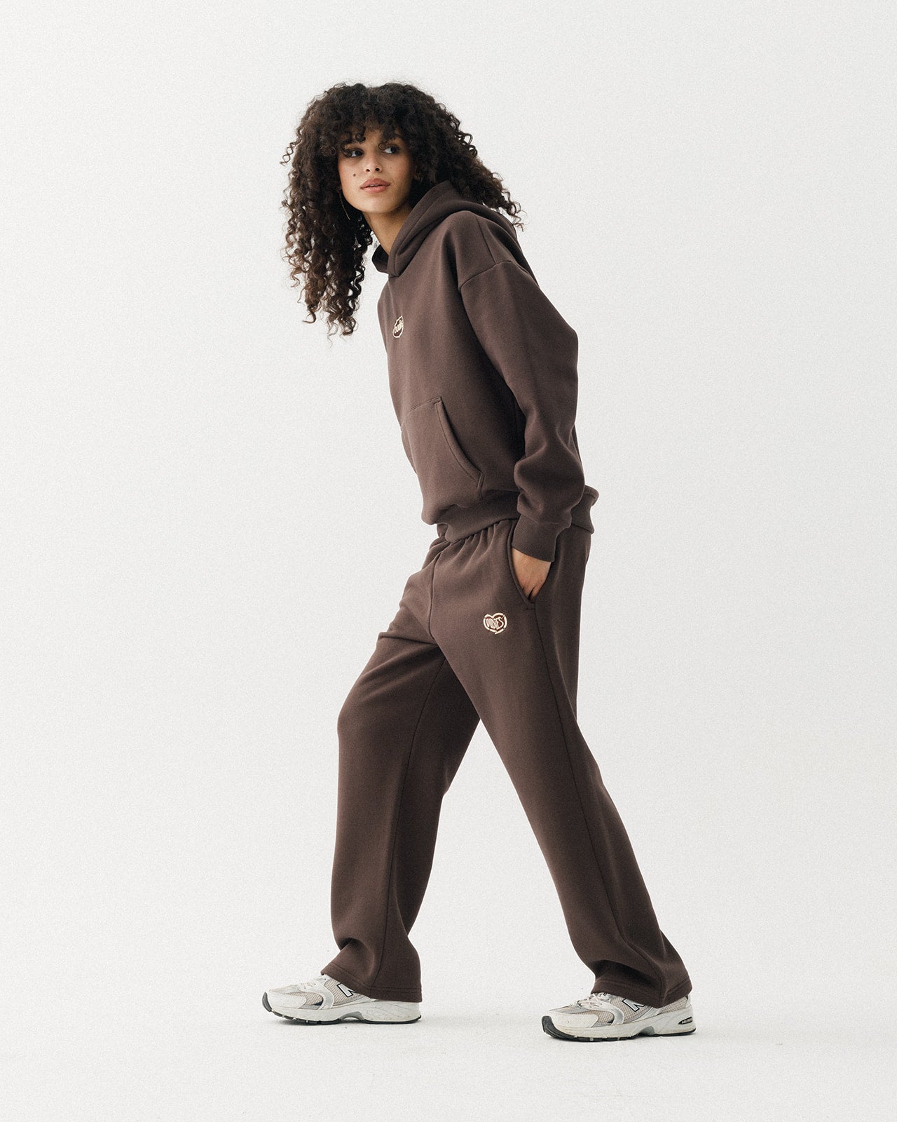 Chrome Hearts Sweatpants Embroidered (Cocoa Gold)