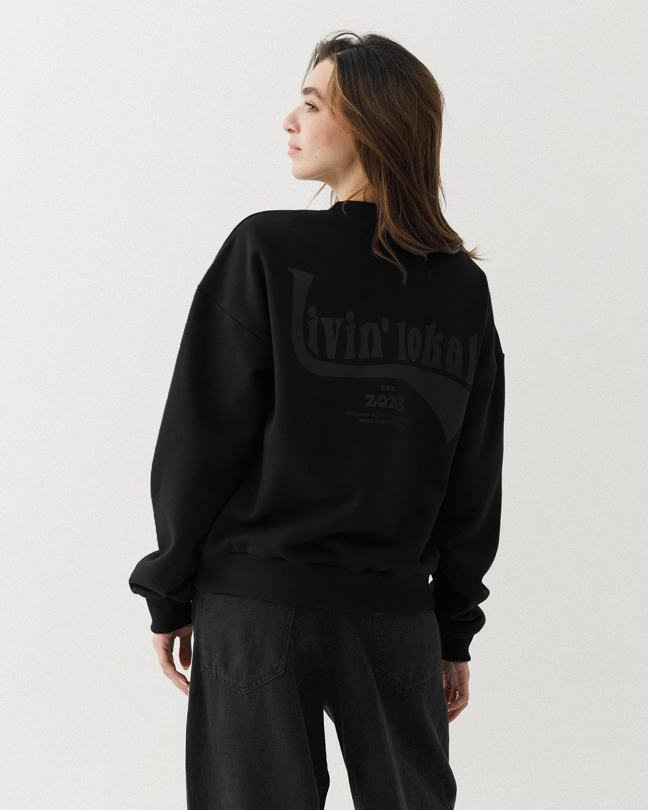 Livin' Lokal Crewneck (Dark Knight)