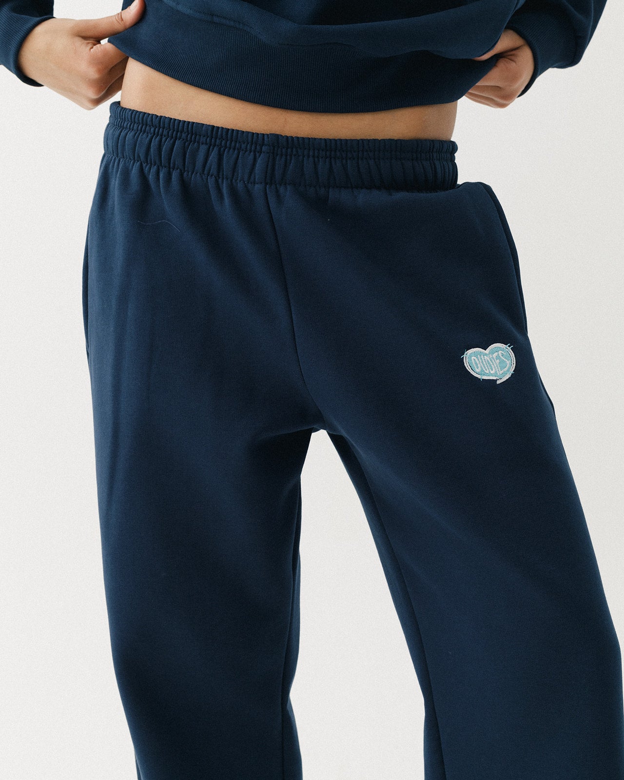 Chrome Heart Wide Leg Sweatpants (Frostbite)
