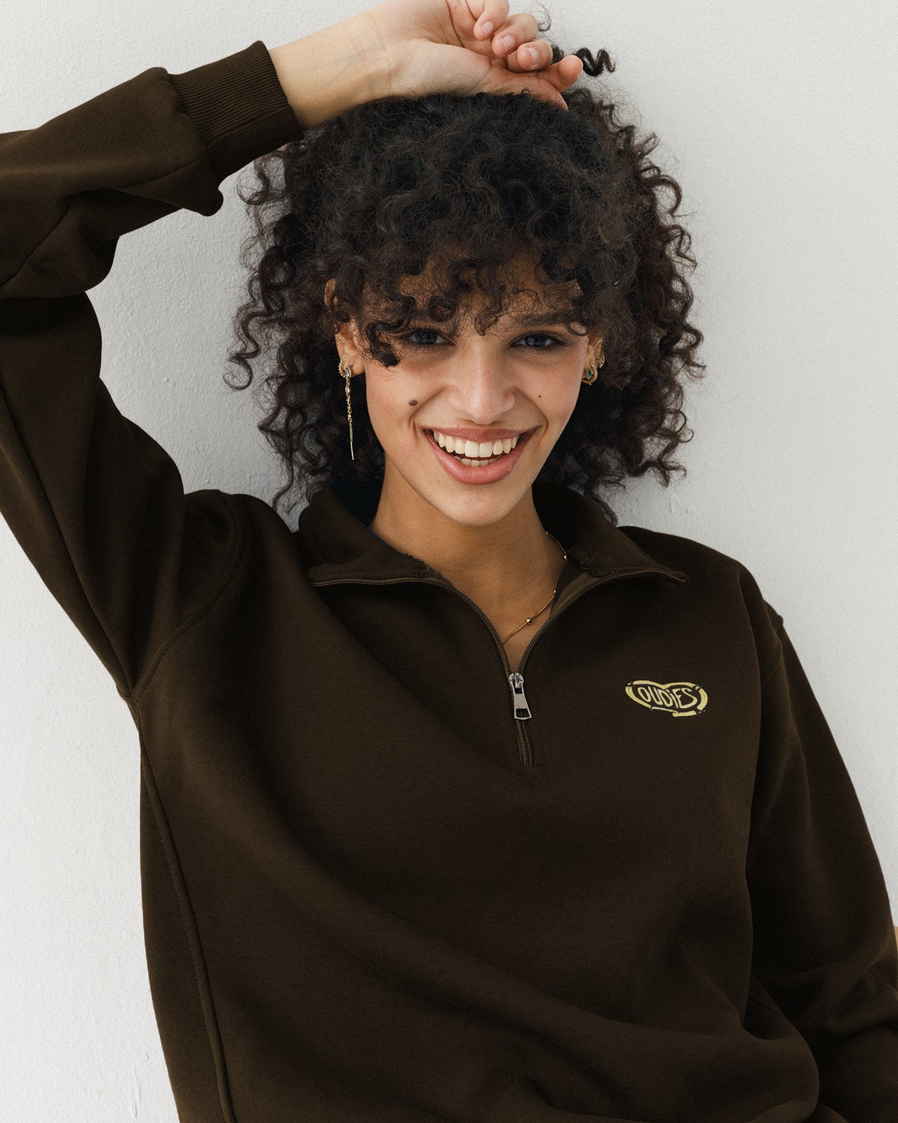 Chrome Hearts Quarter Zip (Cocoa Gold)