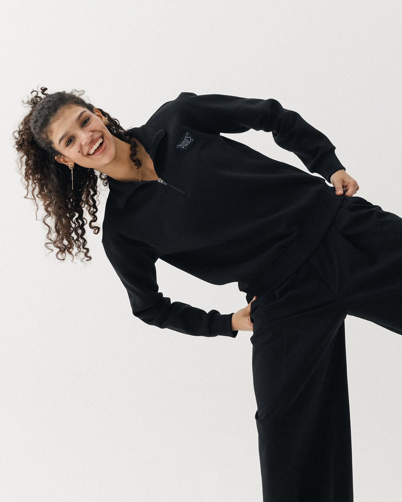 Chrome Hearts Quarter Zip (Dark Knight)