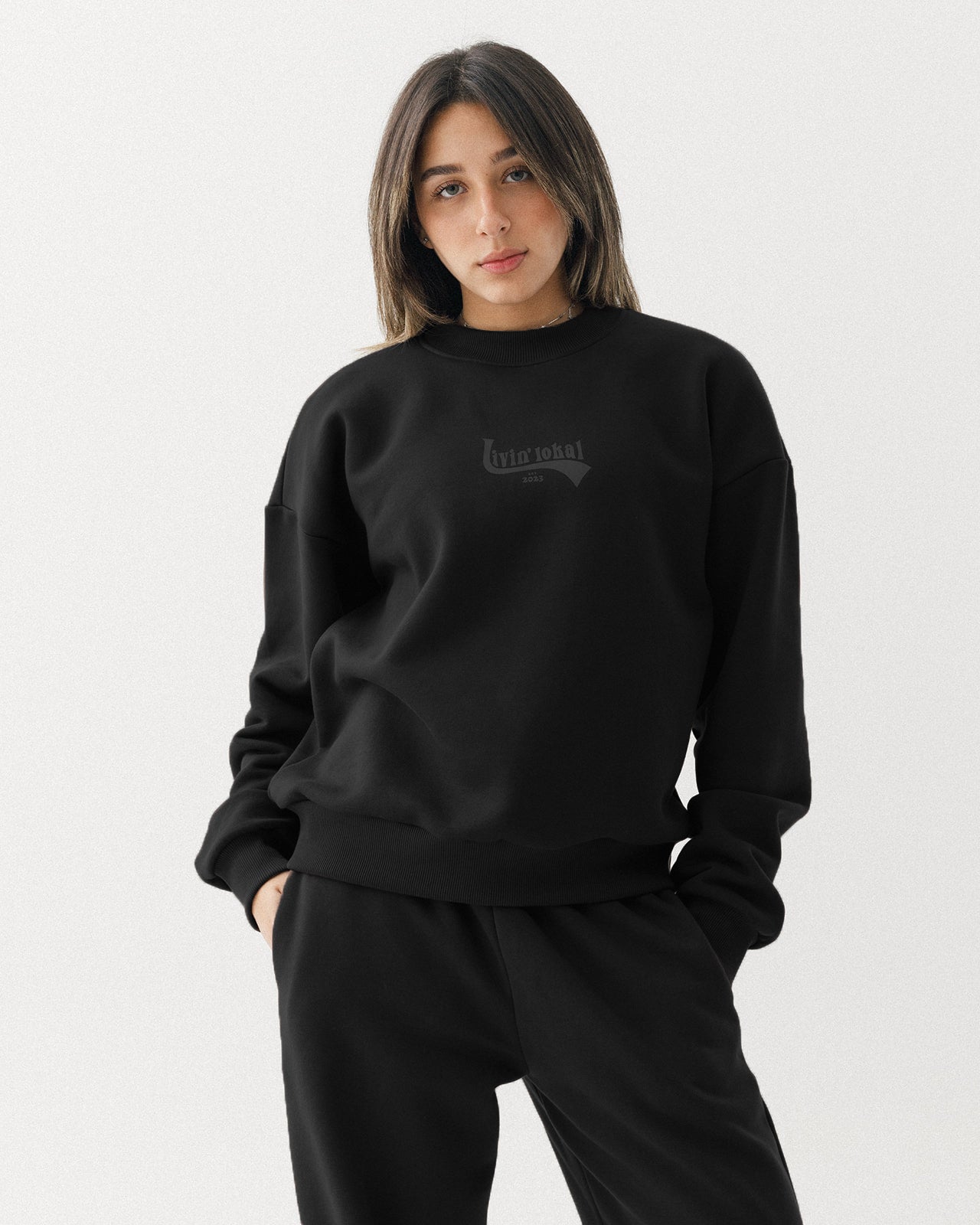 Livin' Lokal Crewneck (Dark Knight)