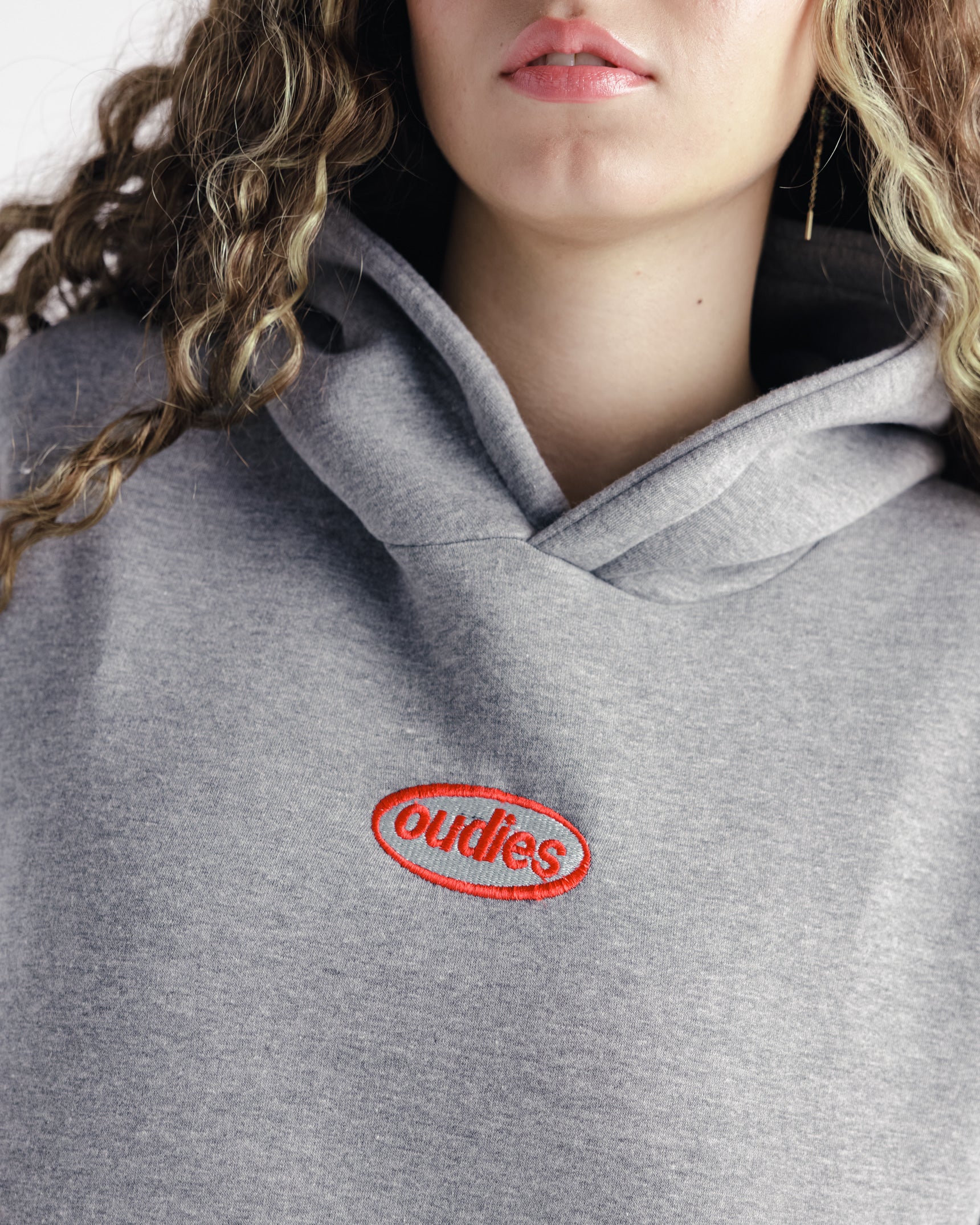 Oudies Trademark Hoodie (Heather Grey)