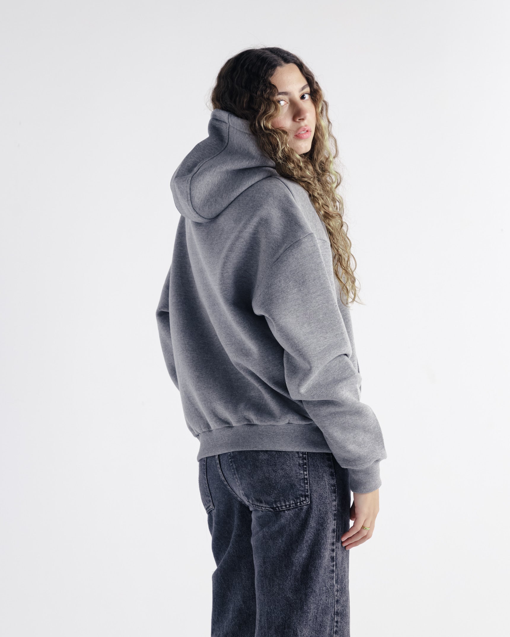 Oudies Trademark Hoodie (Heather Grey)