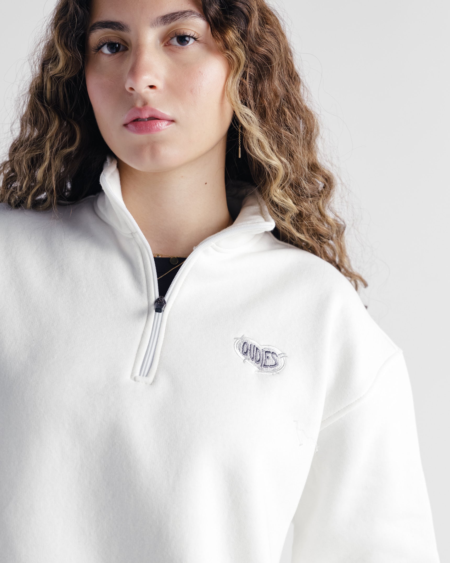 Chrome Hearts Quarter Zip (Glacier White)