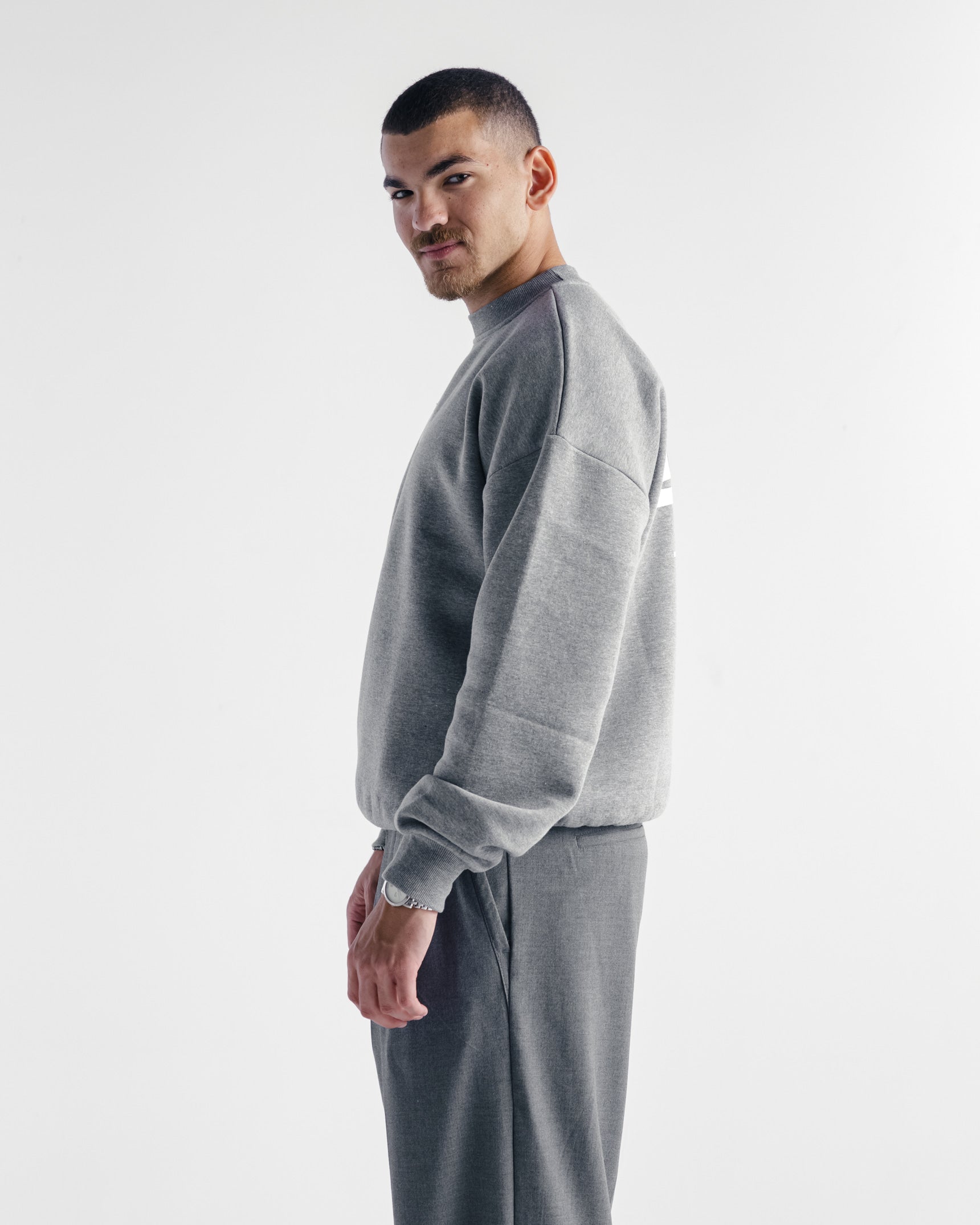 Livin' Lokal Crewneck Heather Grey