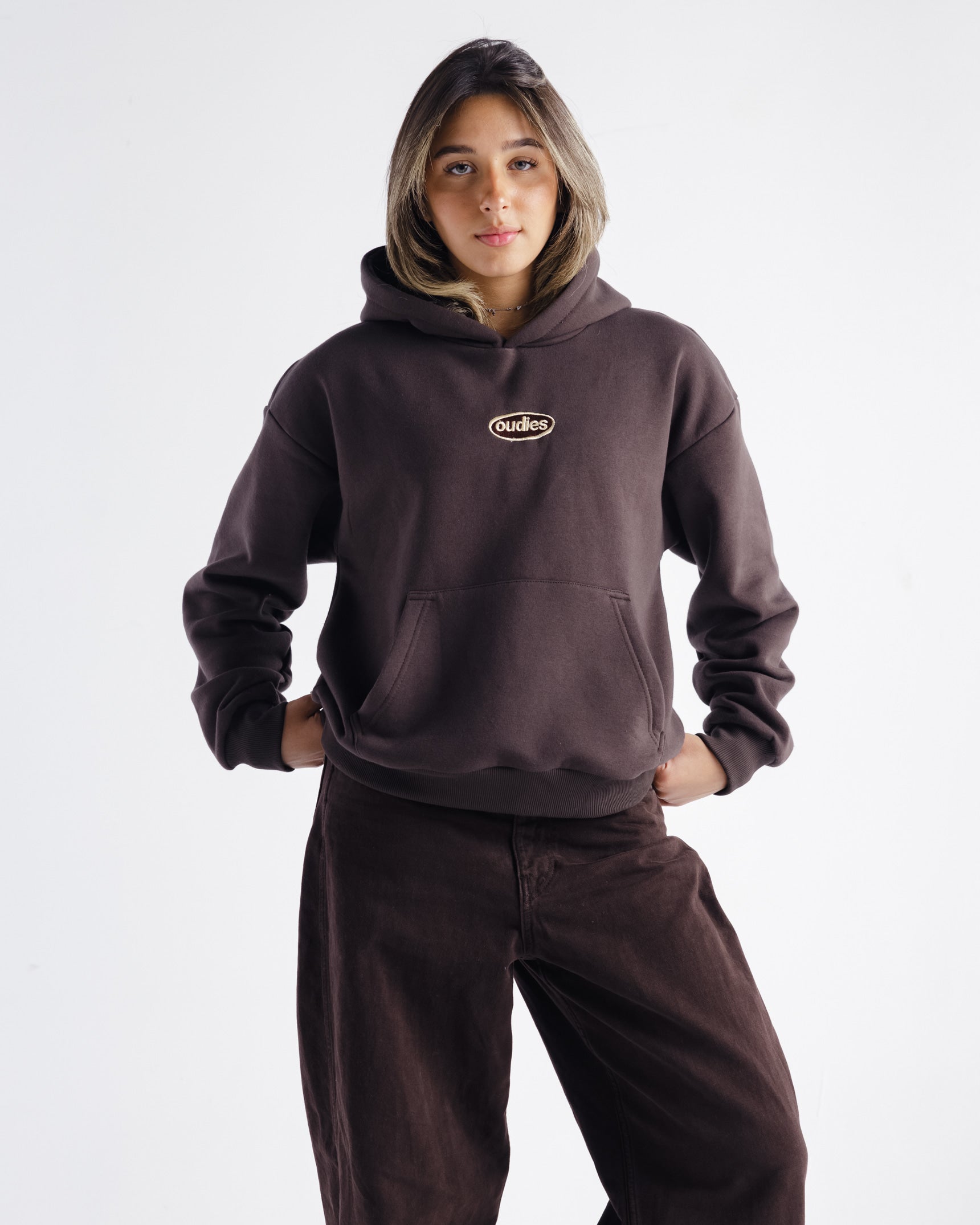 Oudies Trademark Hoodie (Cocoa Gold)