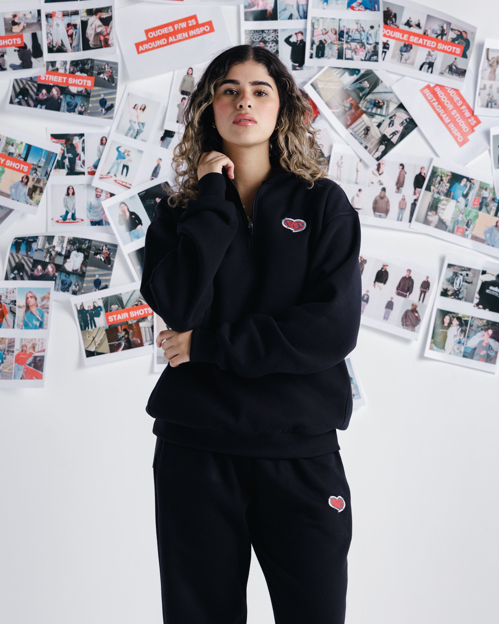 Chrome Hearts Sweatpants Wide Leg (Black/Red)