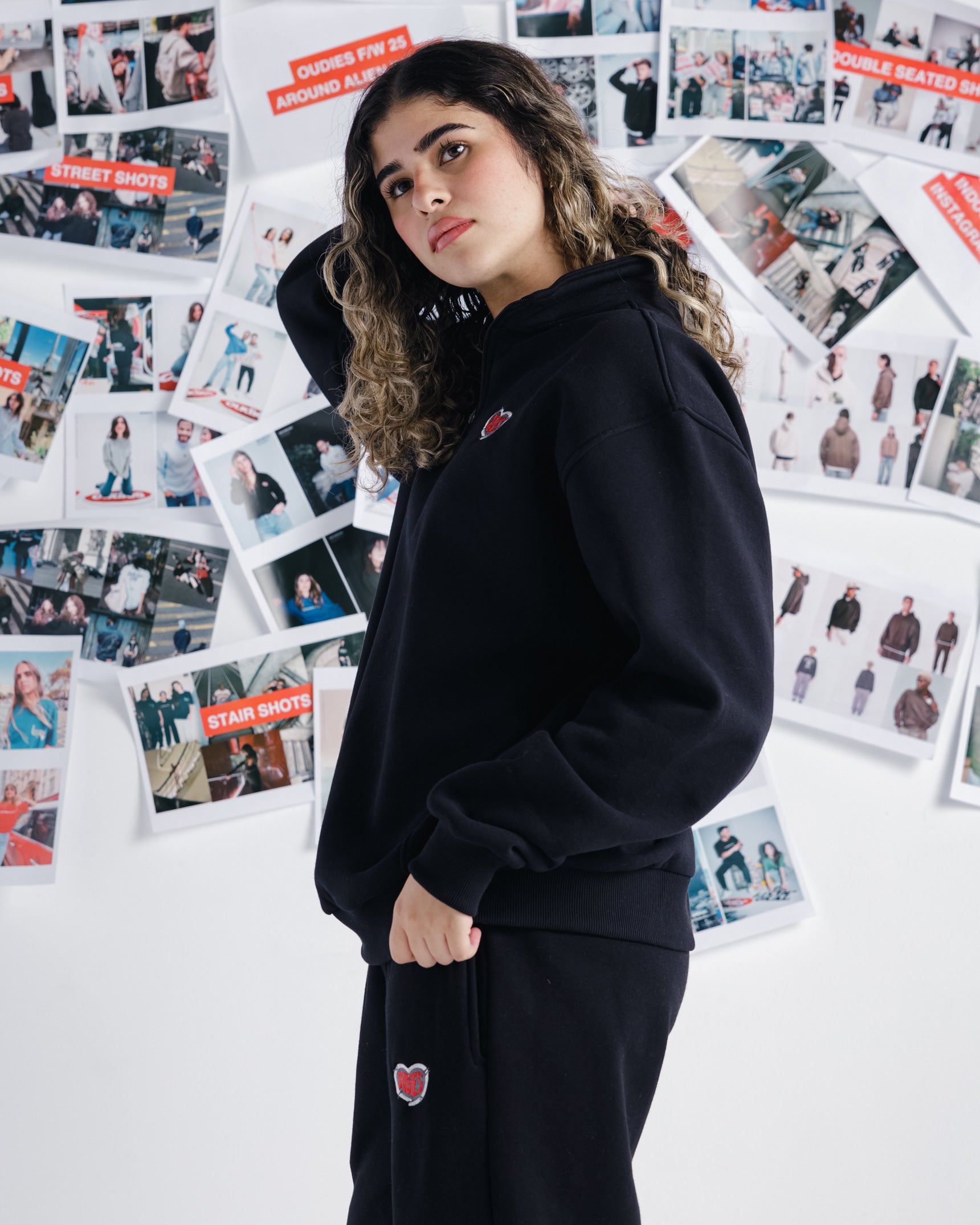 Chrome Hearts Sweatpants Wide Leg (Black/Red)