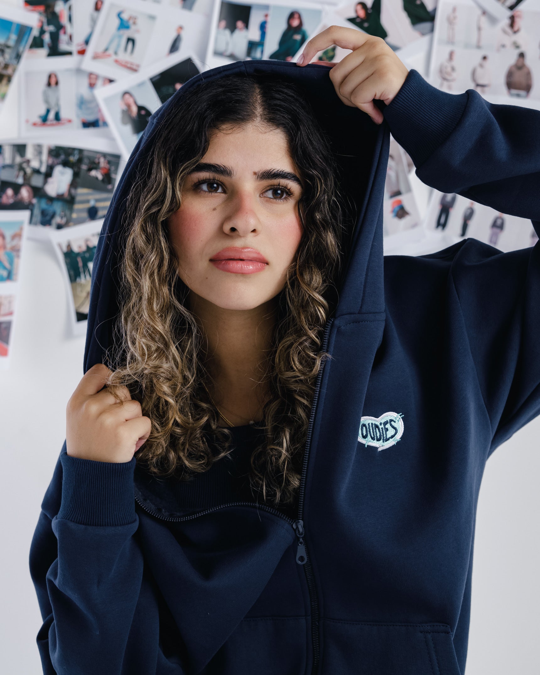 Full Zip Hoodie (Navy)