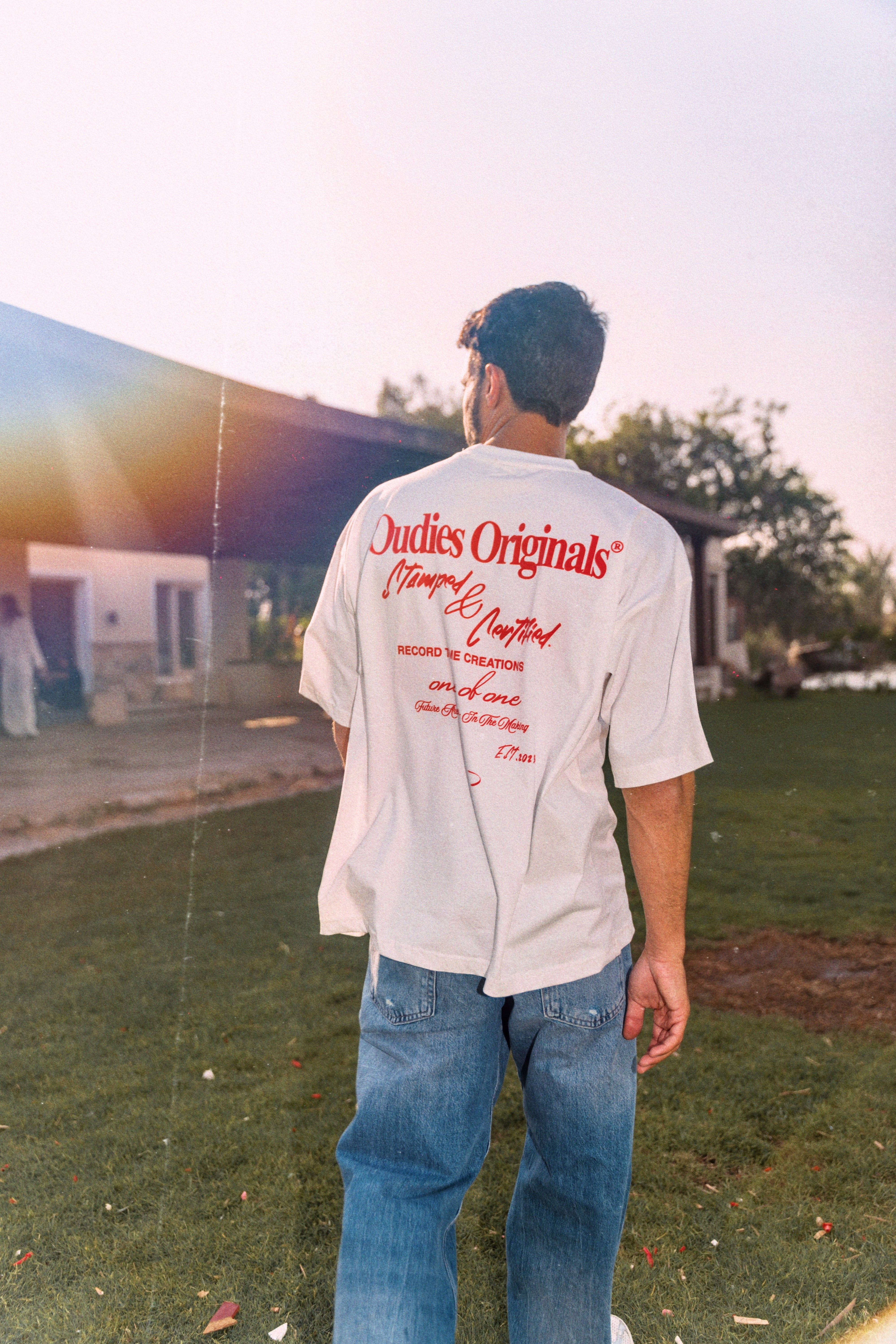 OUDIES ORIGINALS TEE (WHITE)