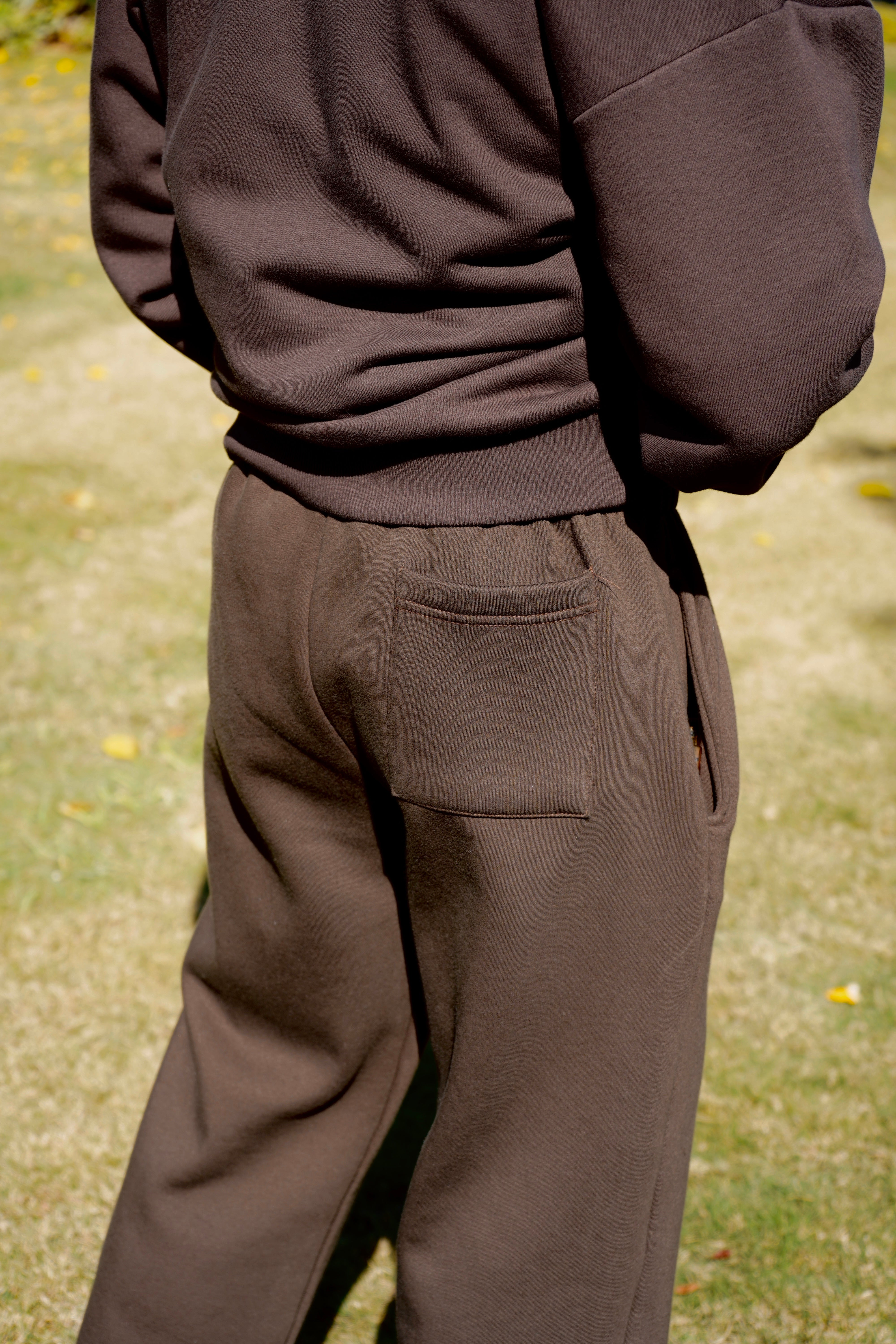 Cocoa Puff Sweatpants Wide Leg