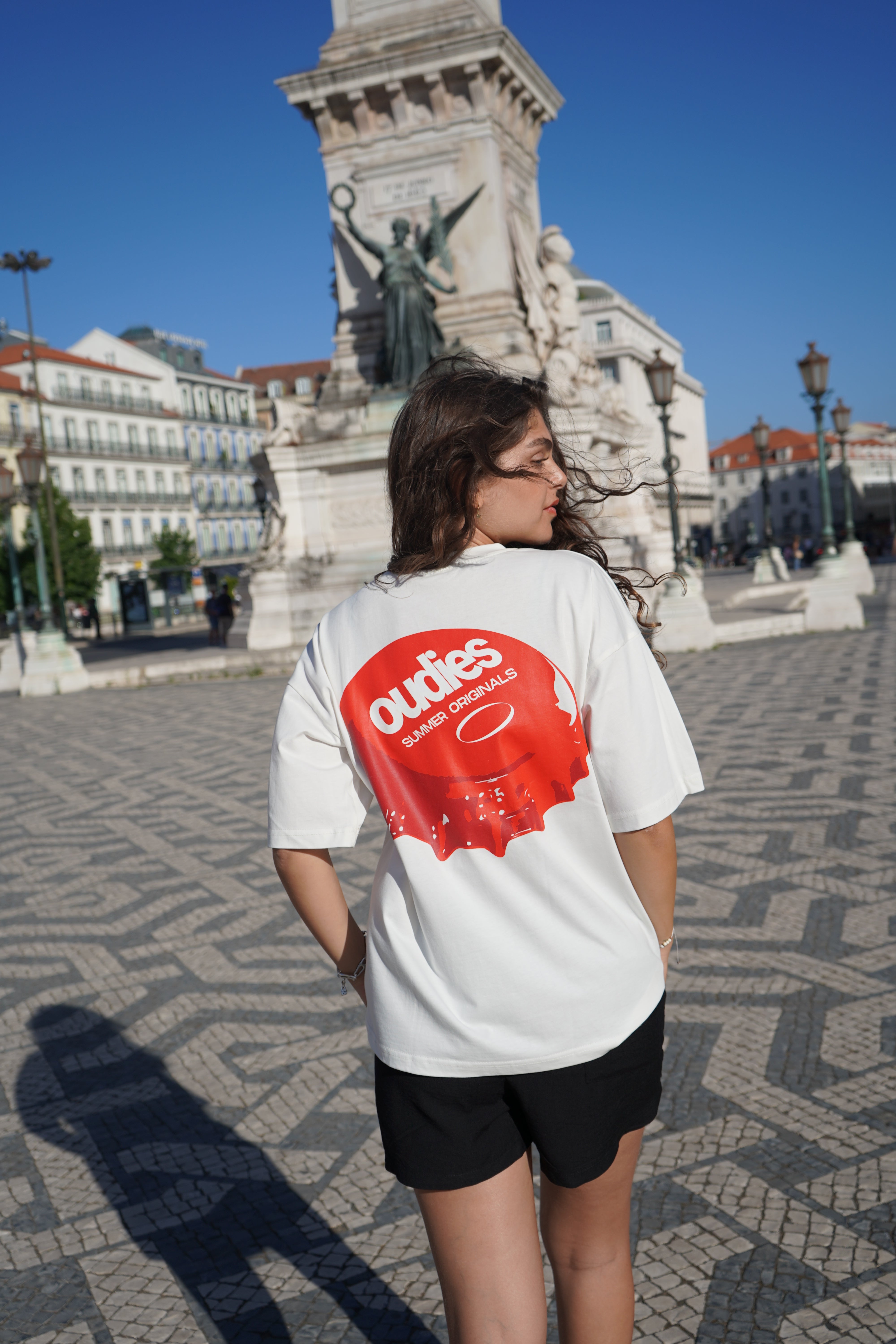 Womens Linen Shorts (Black)