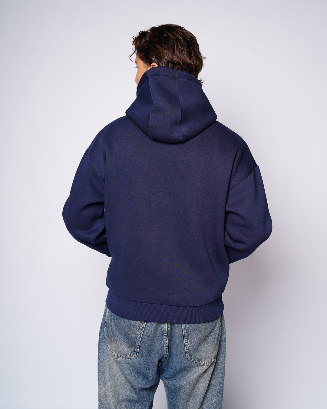 Chrome Hearts Embroidered Hoodie (Navy)