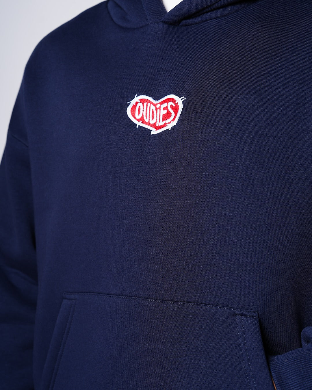 Chrome Hearts Embroidered Hoodie (Navy)