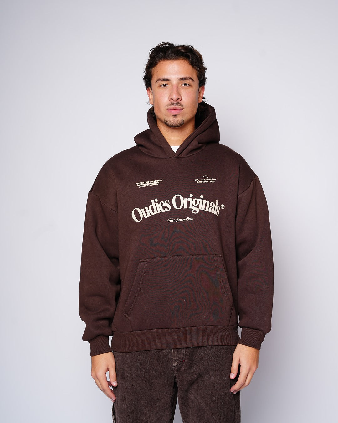 Oudies Originals Hoodie (Brown/Gold)