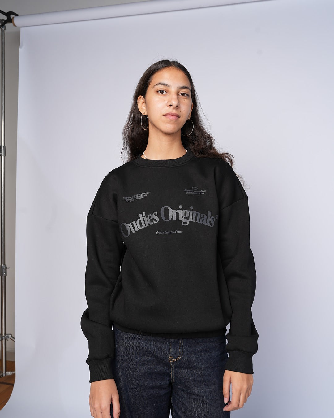 Oudies Originals Crewneck (Black)