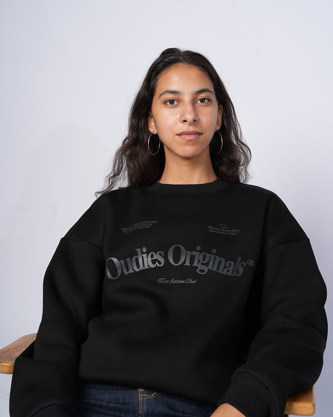 Oudies Originals Crewneck (Black)