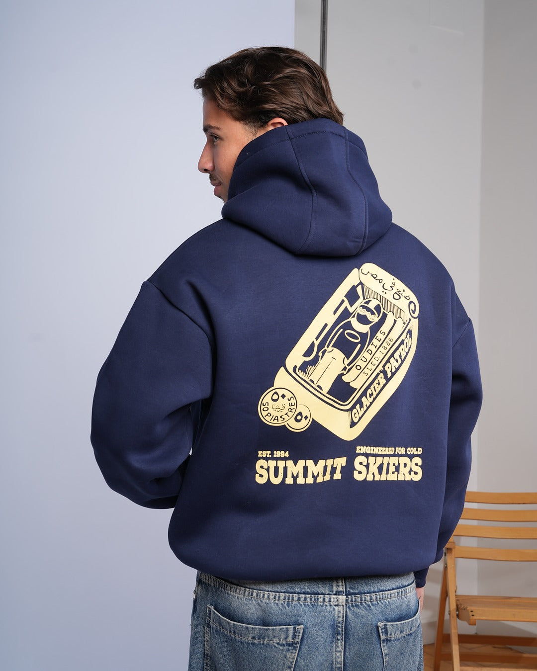 Summit Skiers Hoodie (Sonic Blue)
