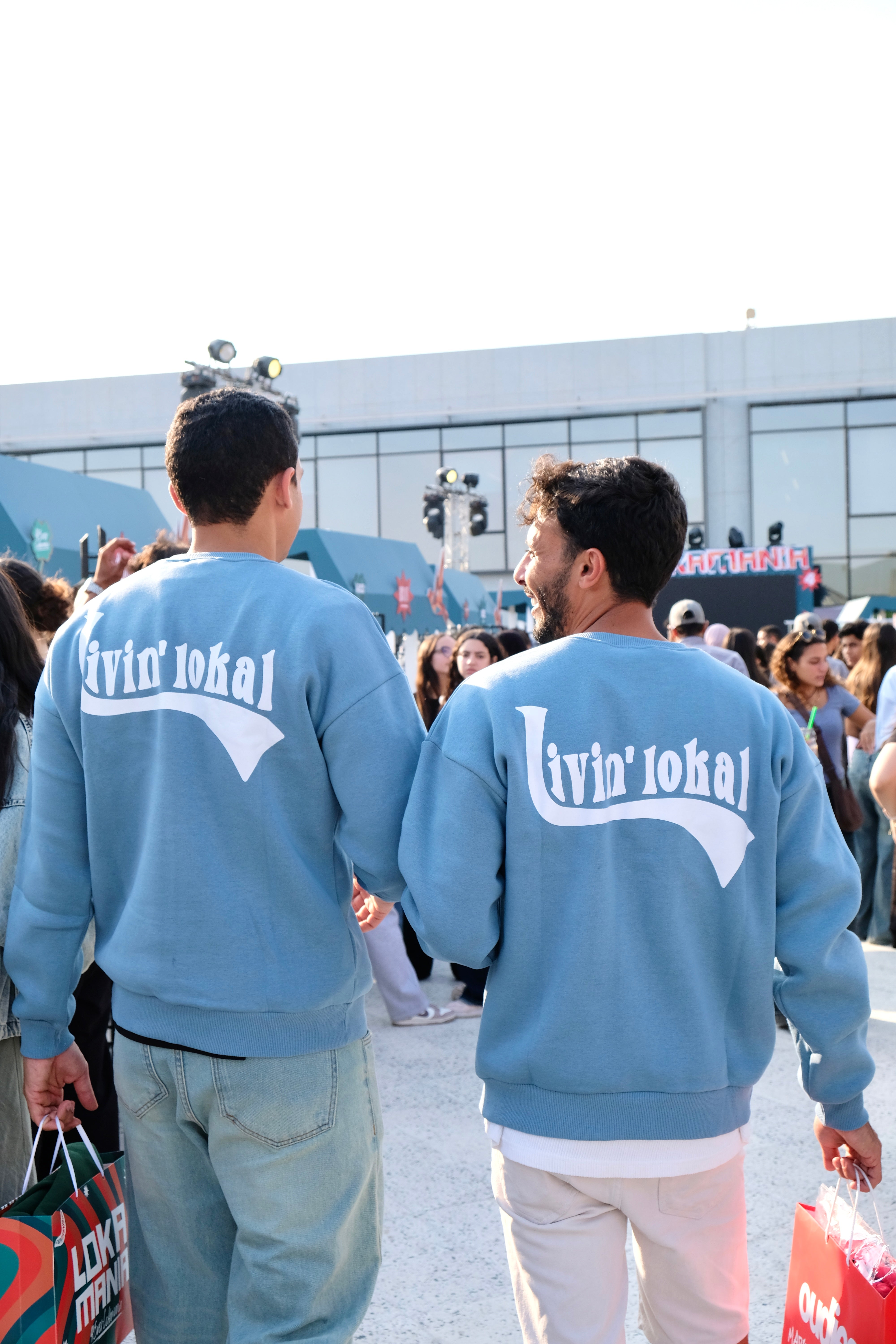 Livin' Lokal Crewneck (Sky Blue)