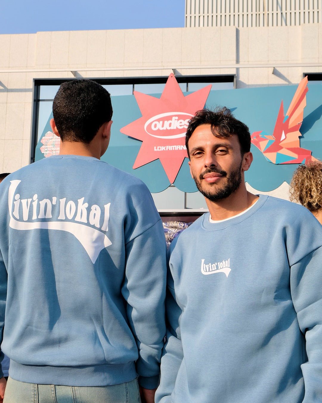 Livin' Lokal Crewneck (Sky Blue)