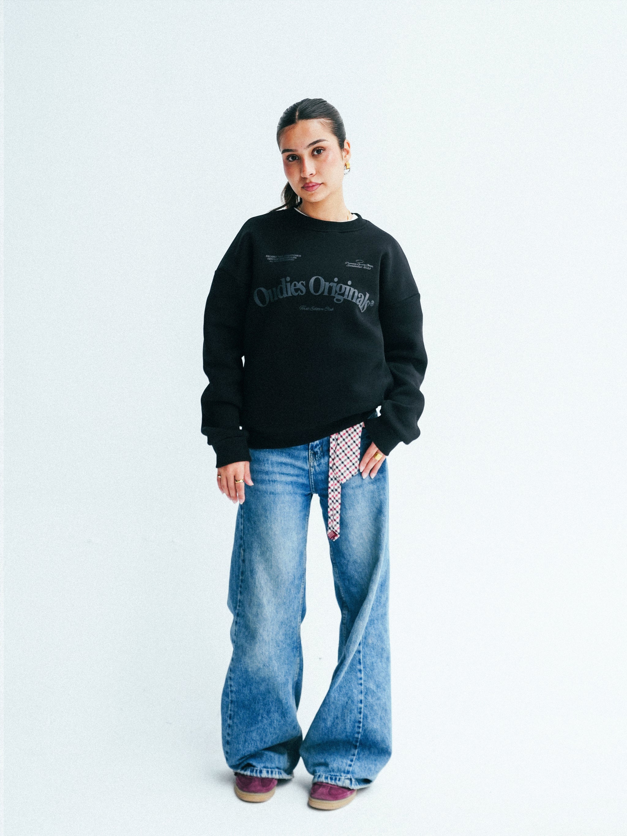 Oudies Originals Crewneck (Black)