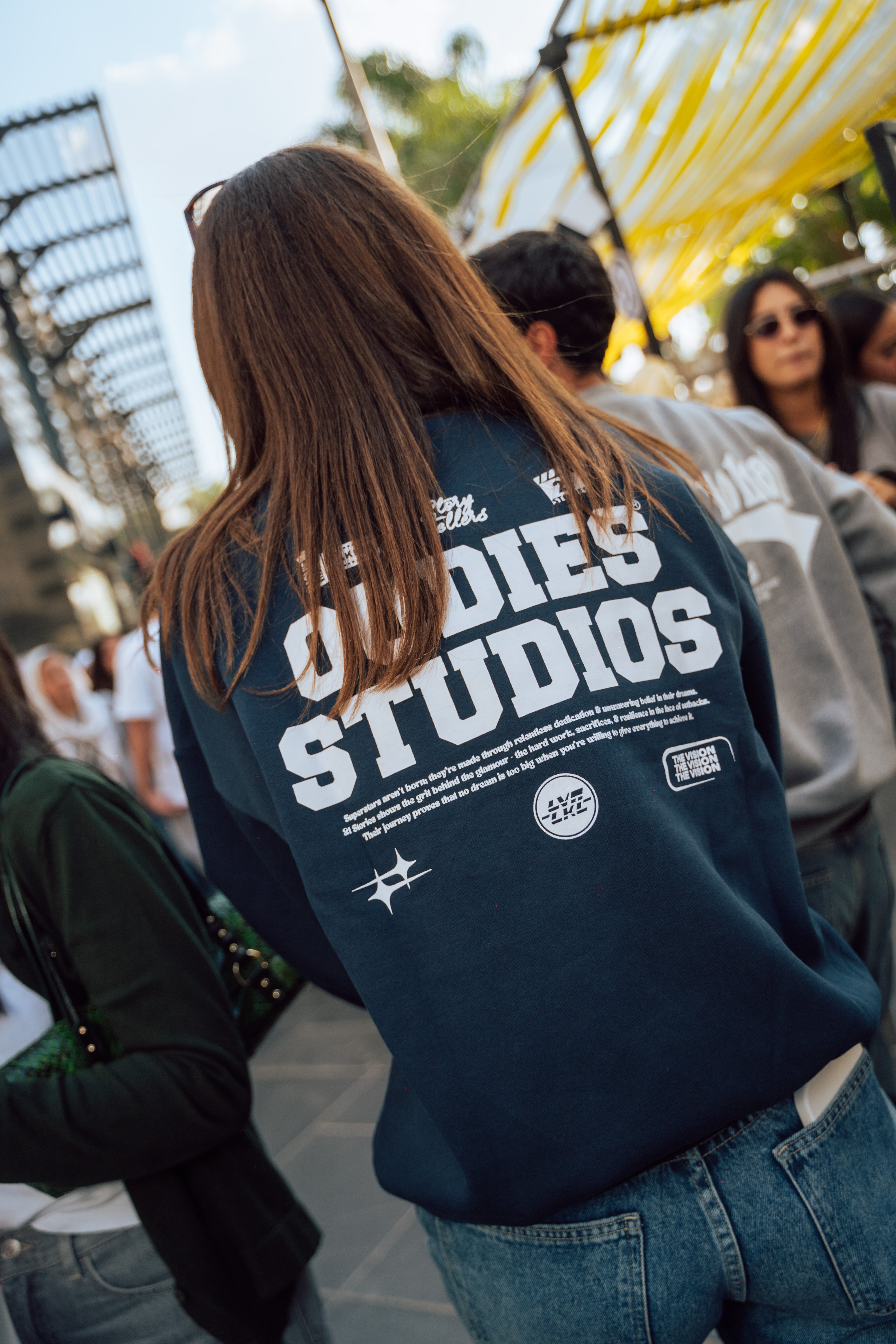 Oudies Studios Crewneck Navy