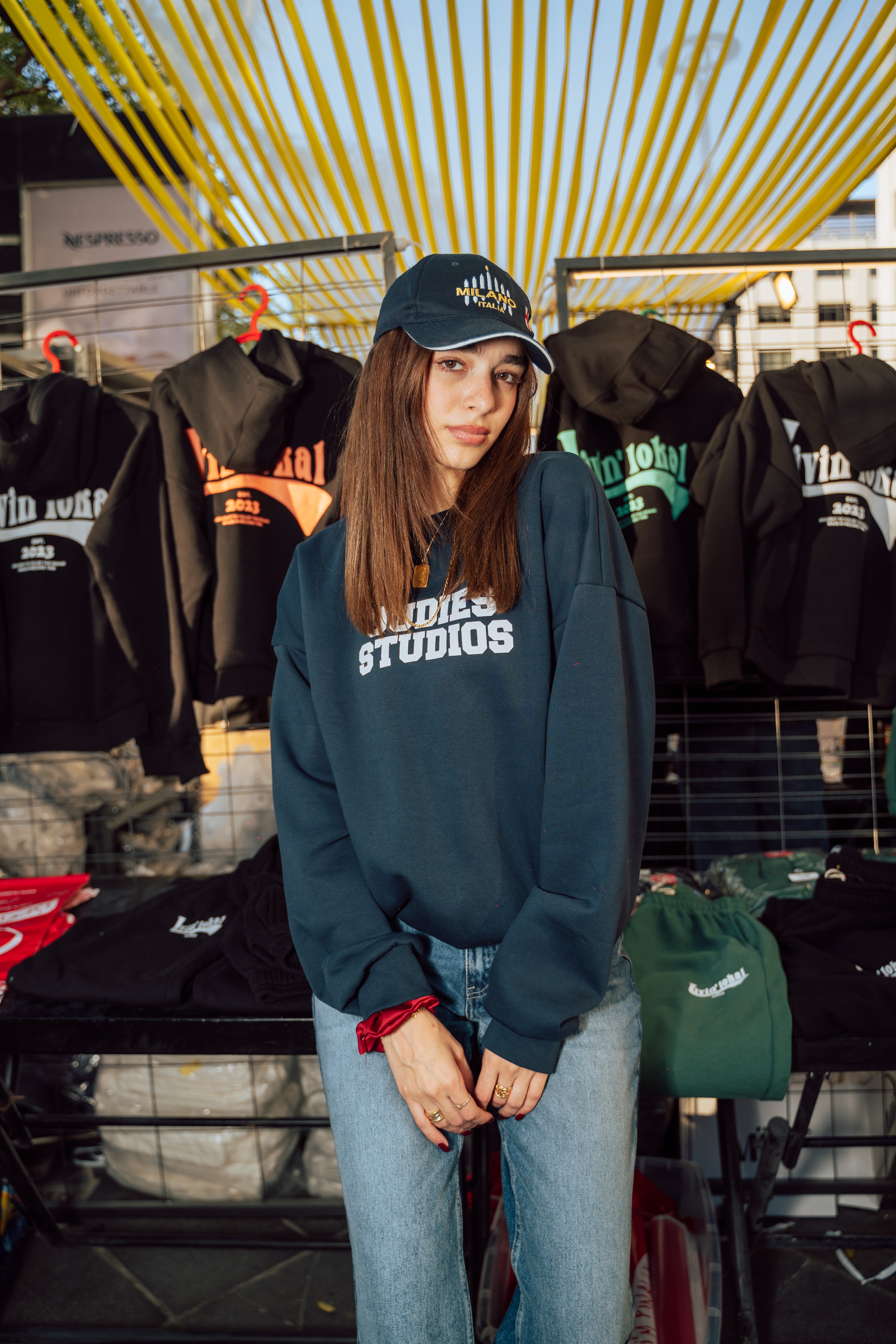 Oudies Studios Crewneck Navy