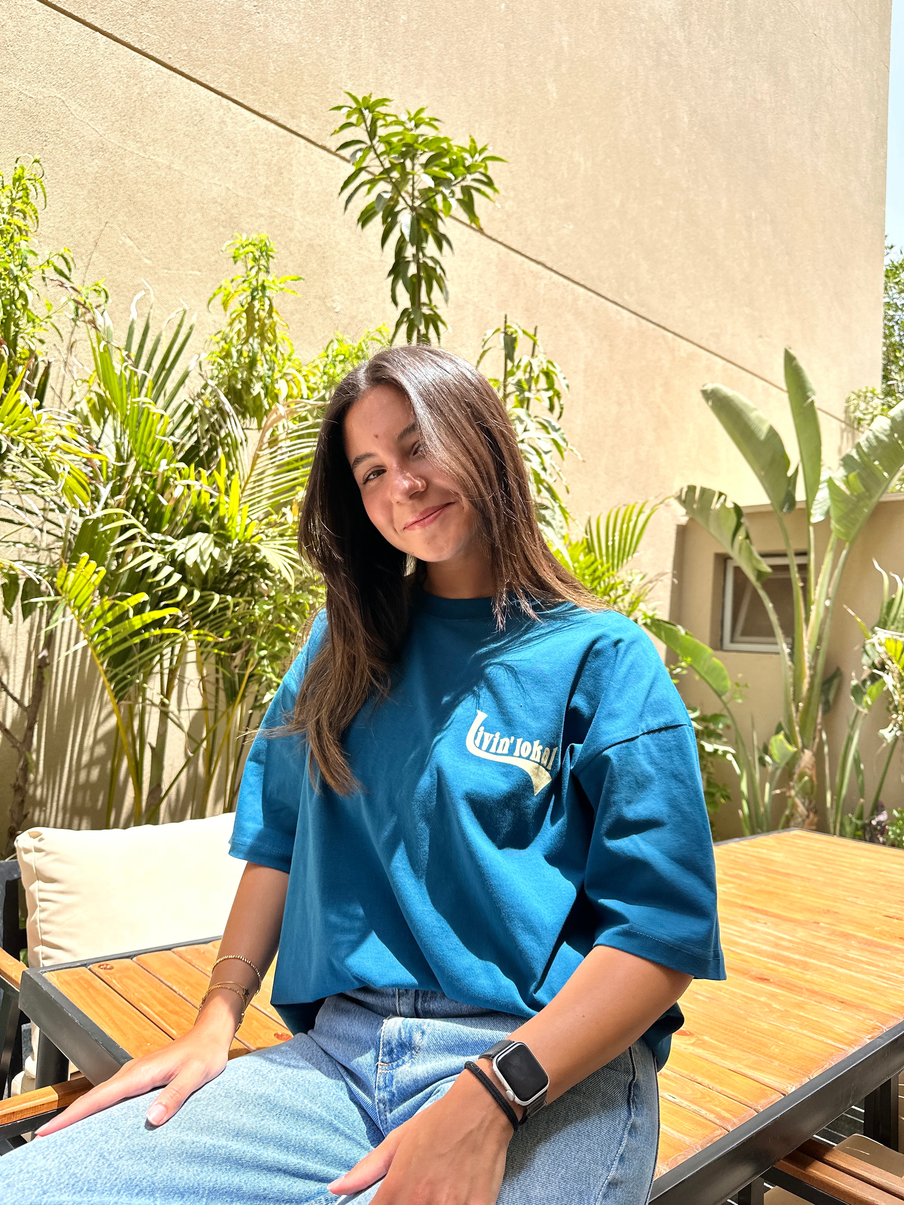 Livin' Lokal Tee (Blue/Gold)