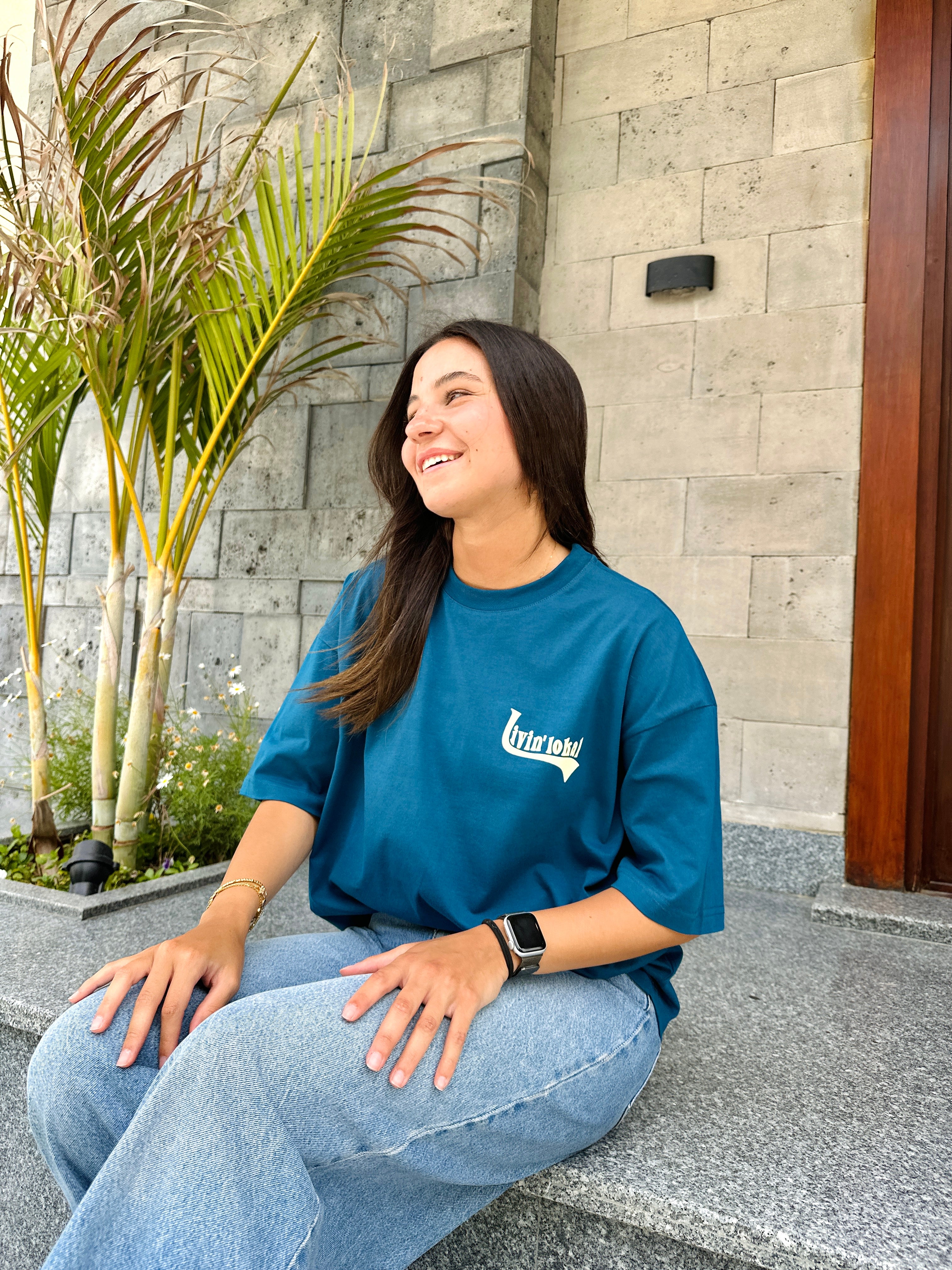 Livin' Lokal Tee (Blue/Gold)