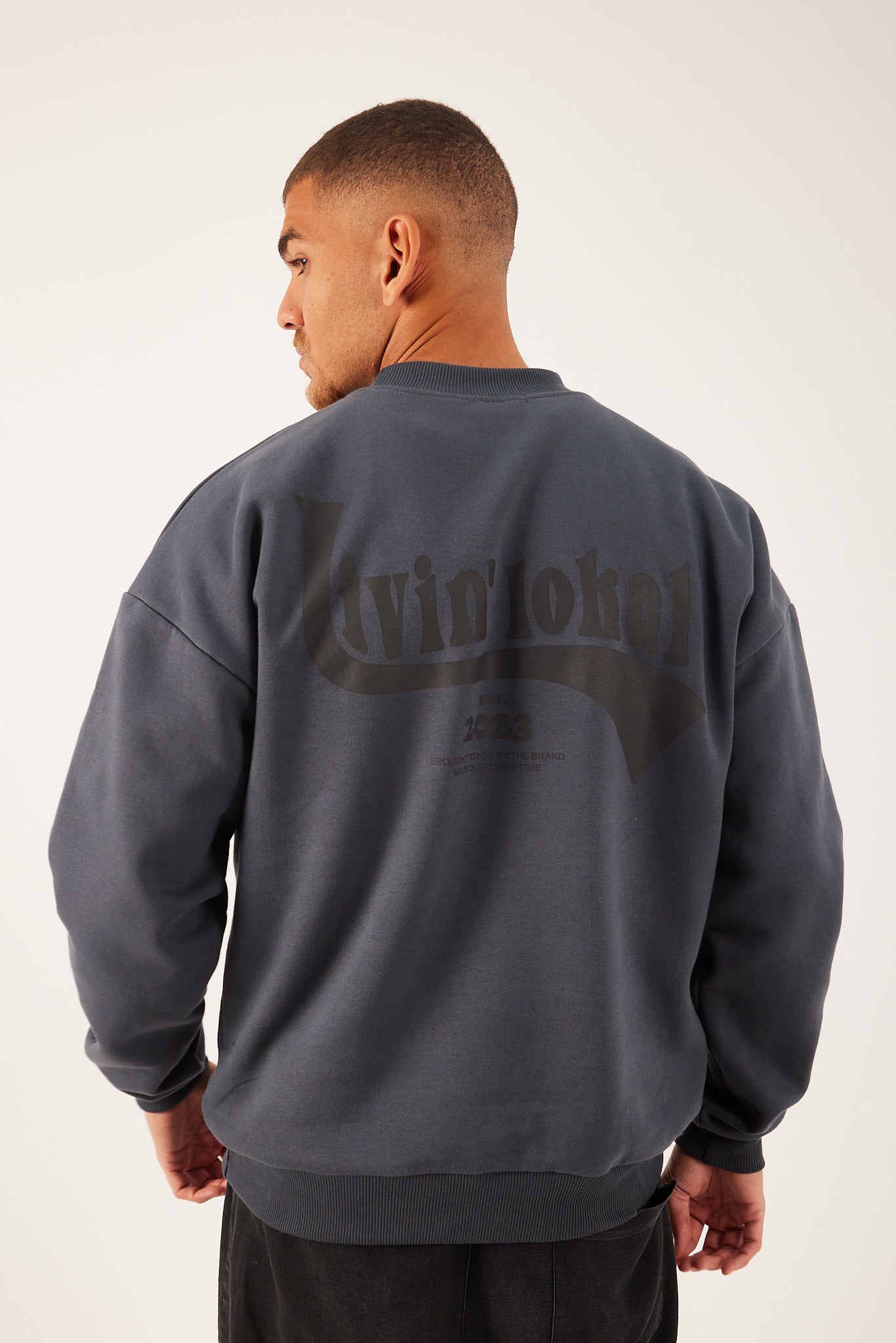 Crew Livin Lokal (Grey)