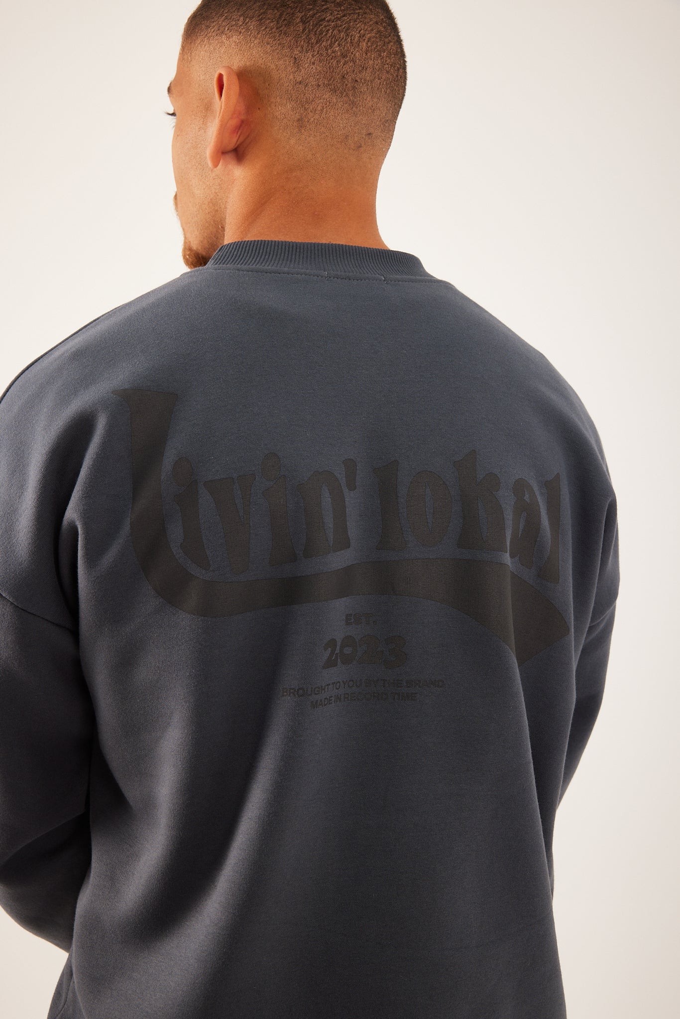Crew Livin Lokal (Grey)
