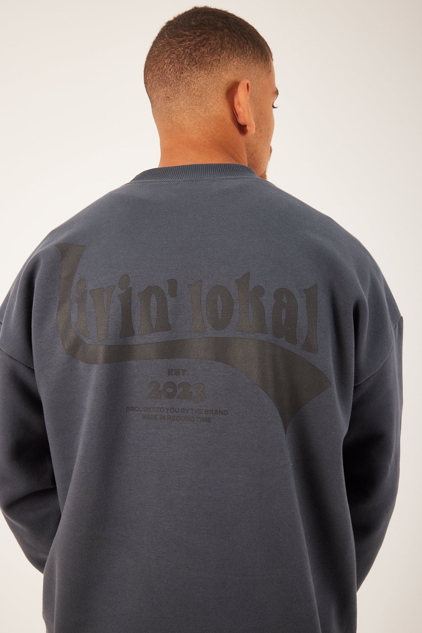 Crew Livin Lokal (Grey)