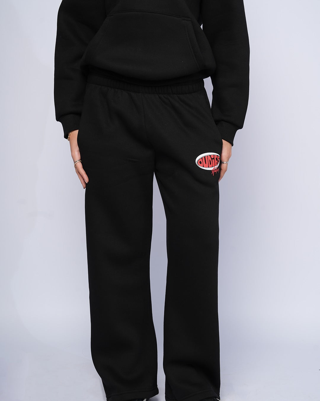 Oudies Studios Sweatpants (Black/Red)