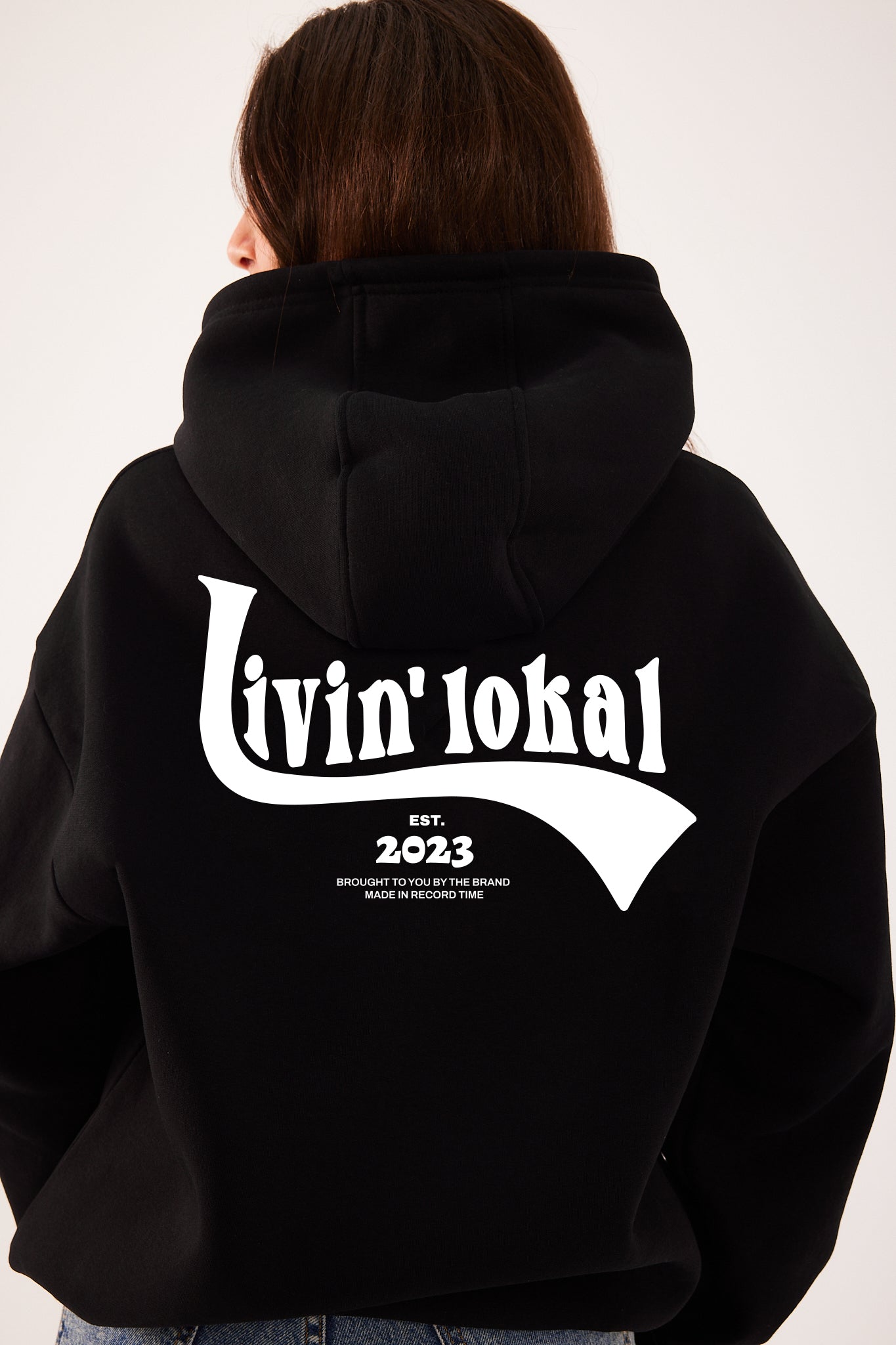 Livin' Lokal Hoodie (Black)