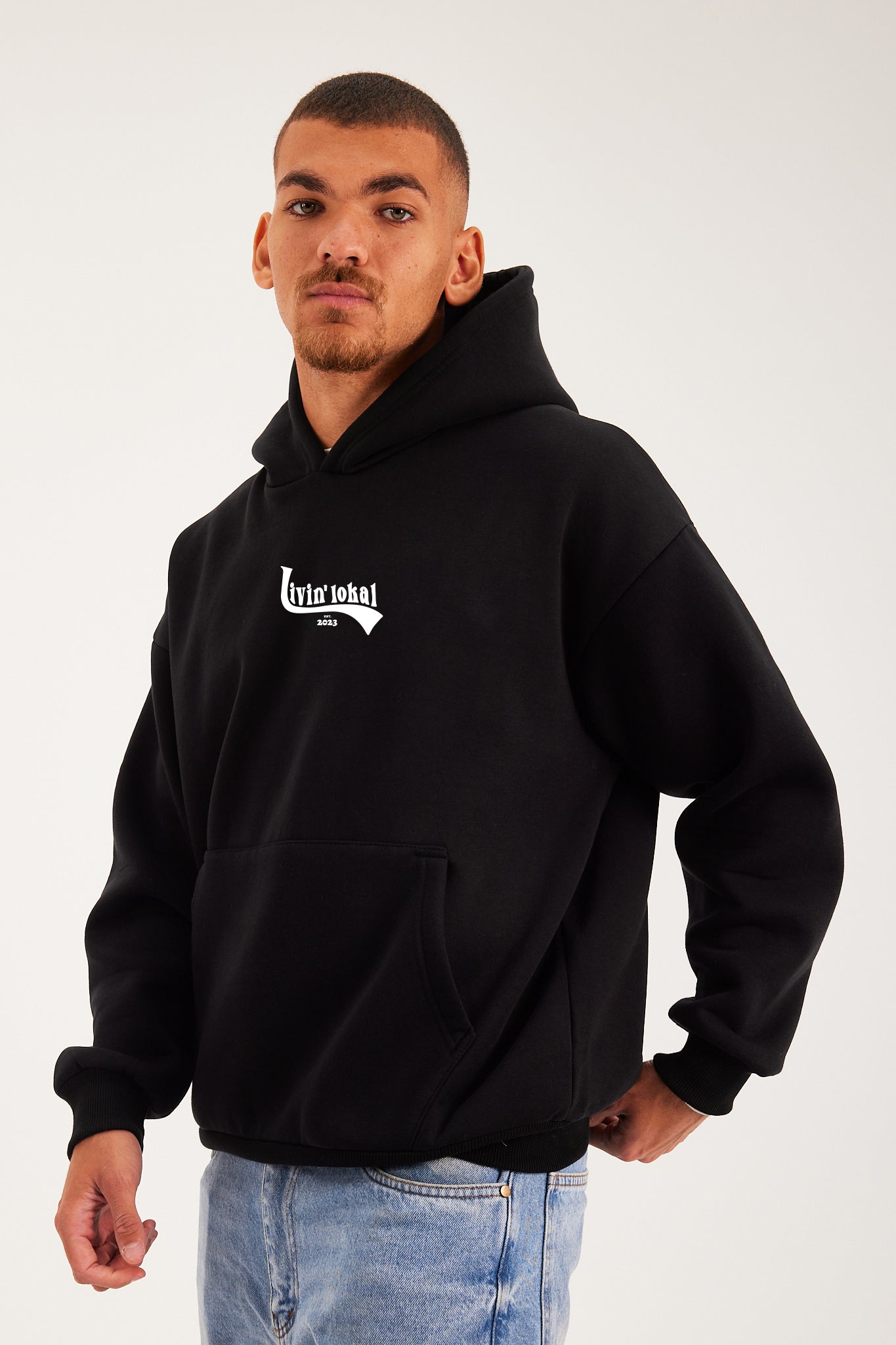 Livin' Lokal Hoodie (Black)