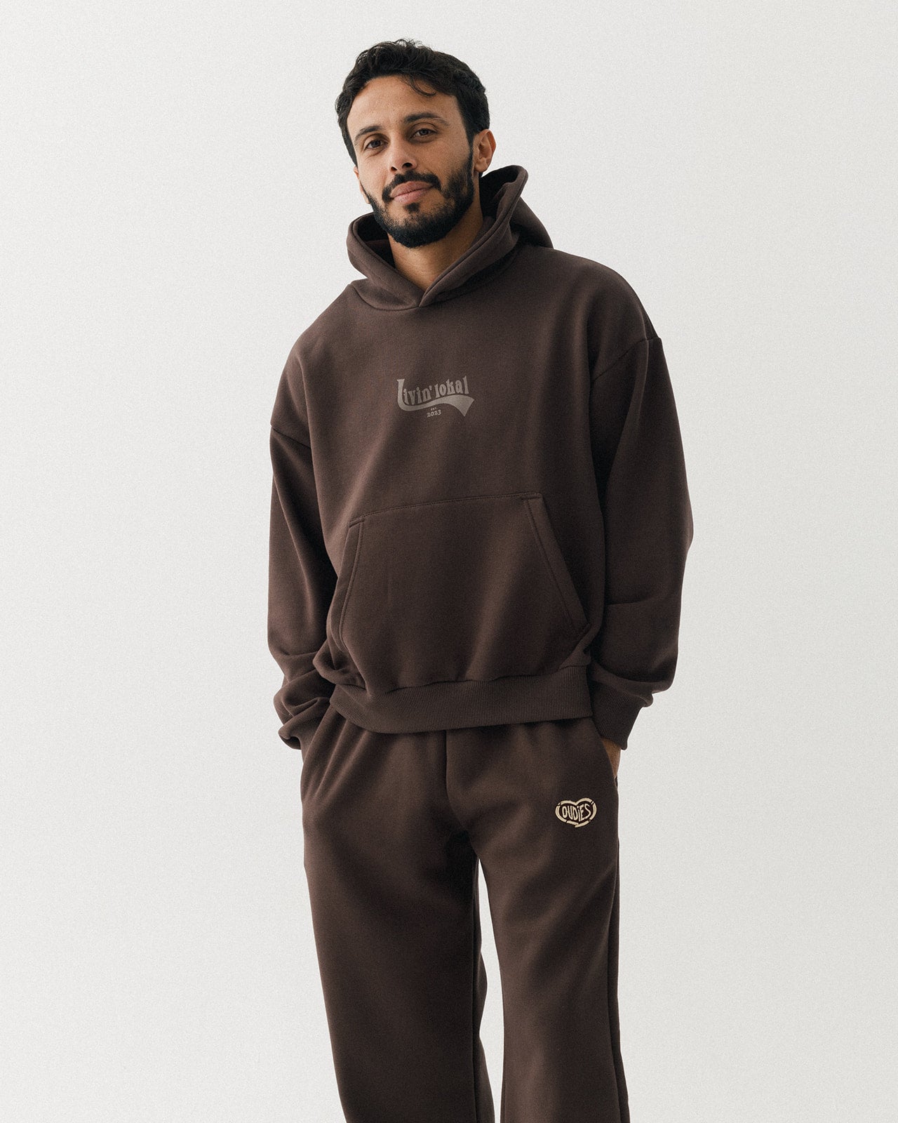 Livin' Lokal Hoodie (Cocoa Brown)