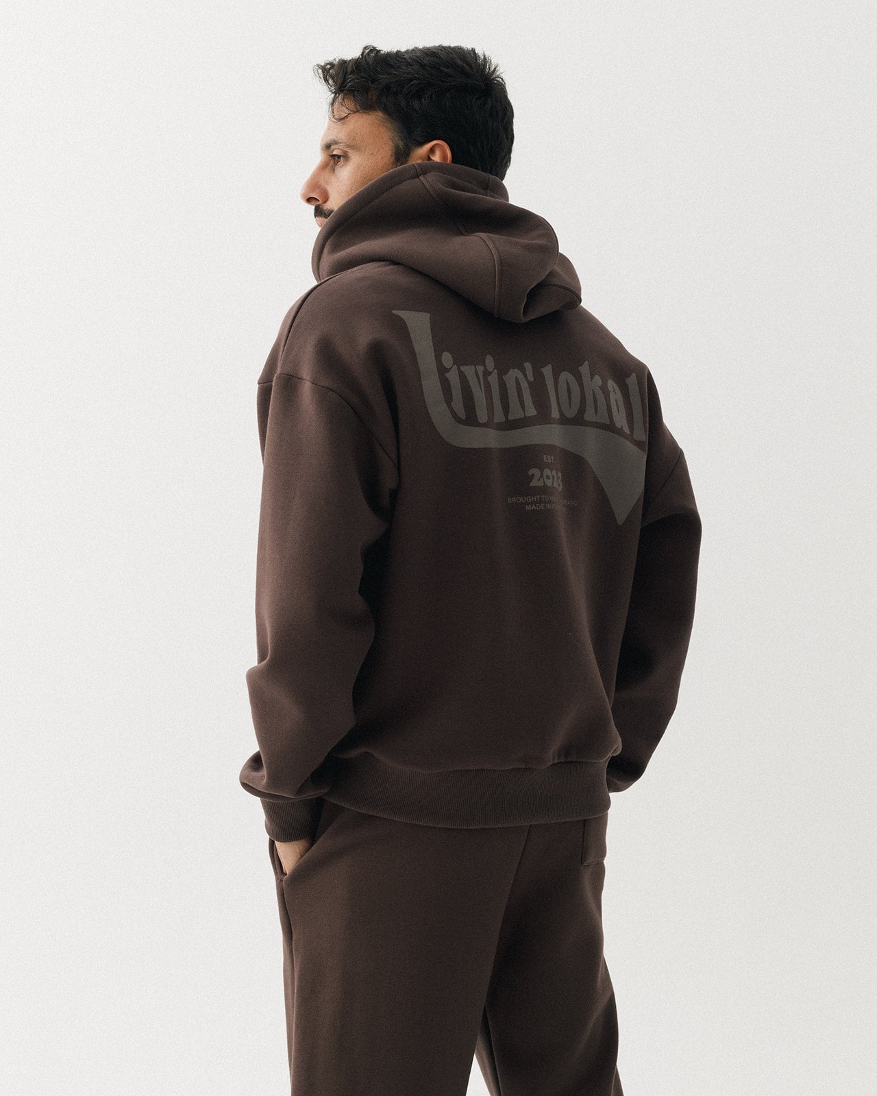 Livin' Lokal Hoodie (Cocoa Brown)