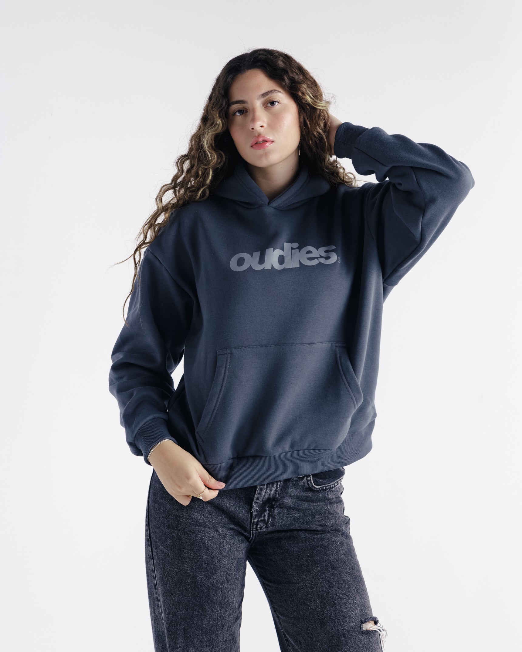 Record Time Hoodie (Phantom Grey)