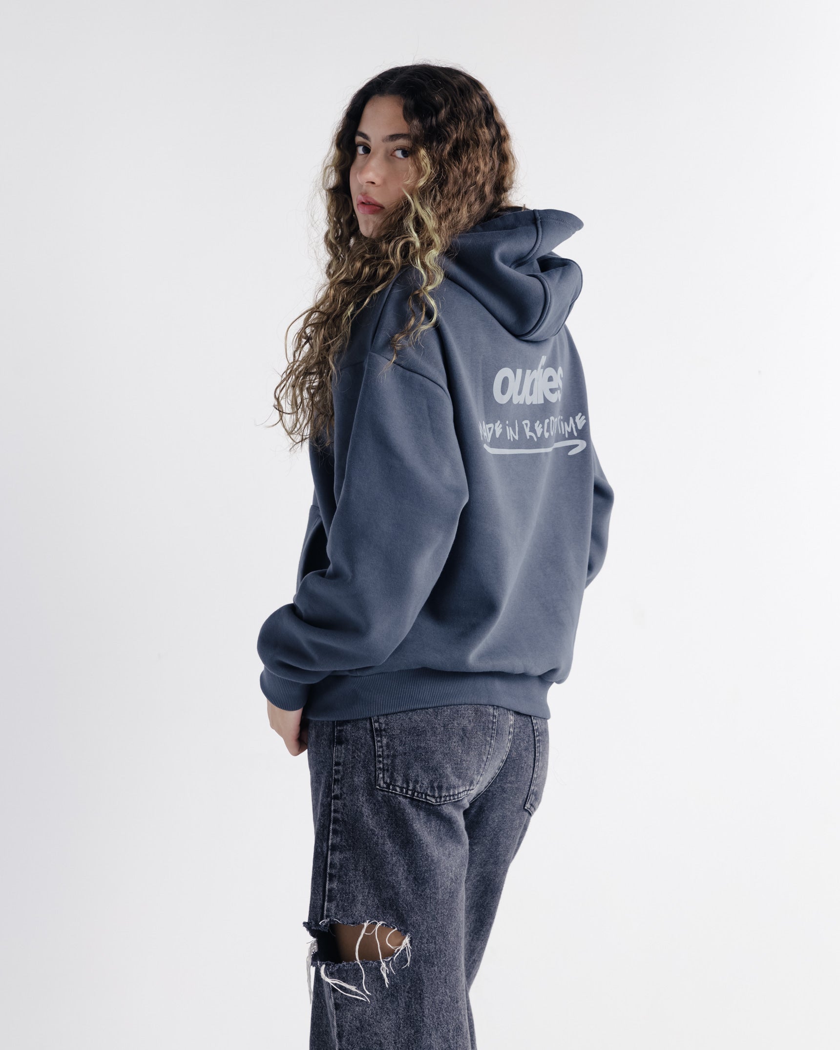 Record Time Hoodie (Phantom Grey)