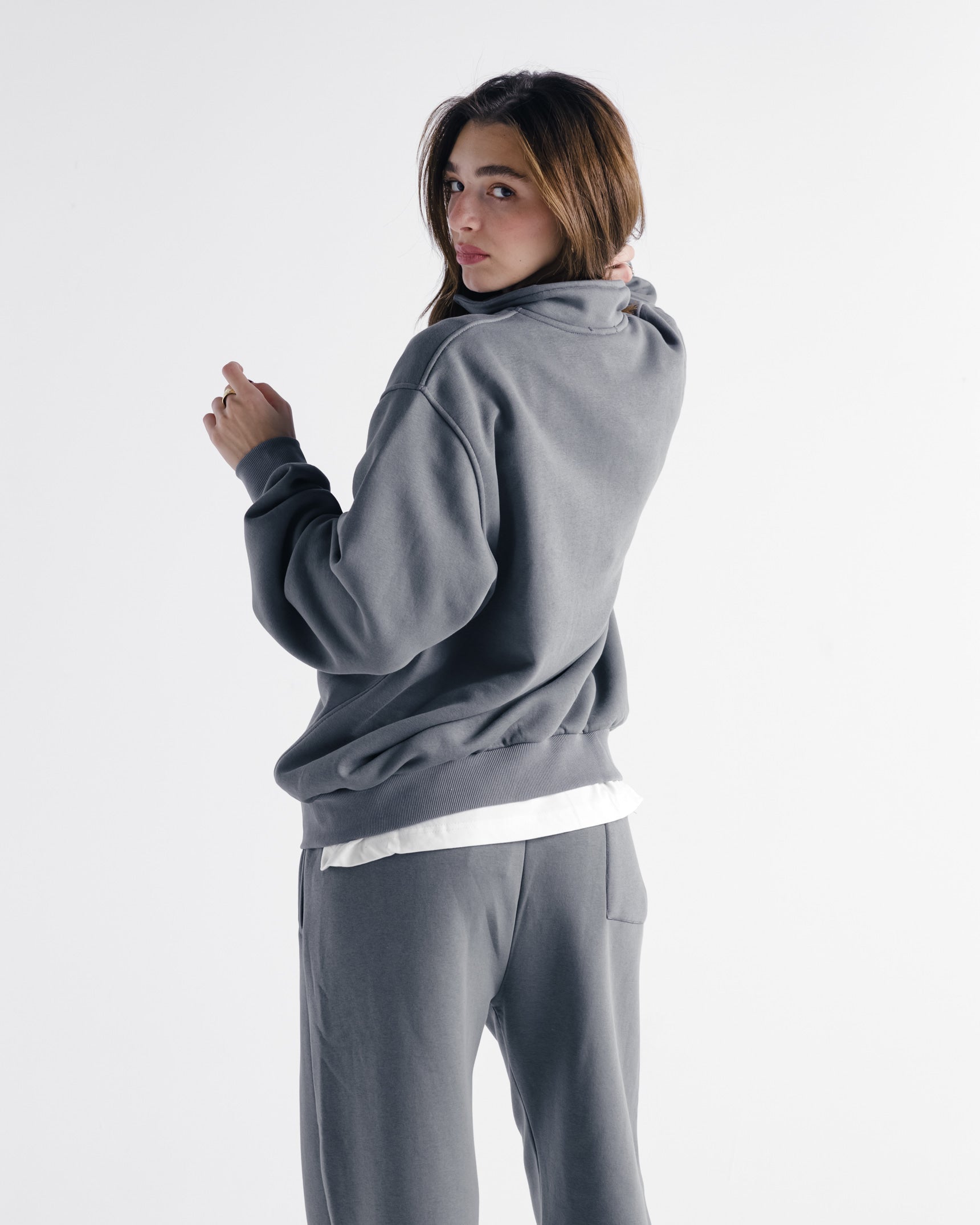 Chrome Hearts Quarter Zip (Cosmic Grey)
