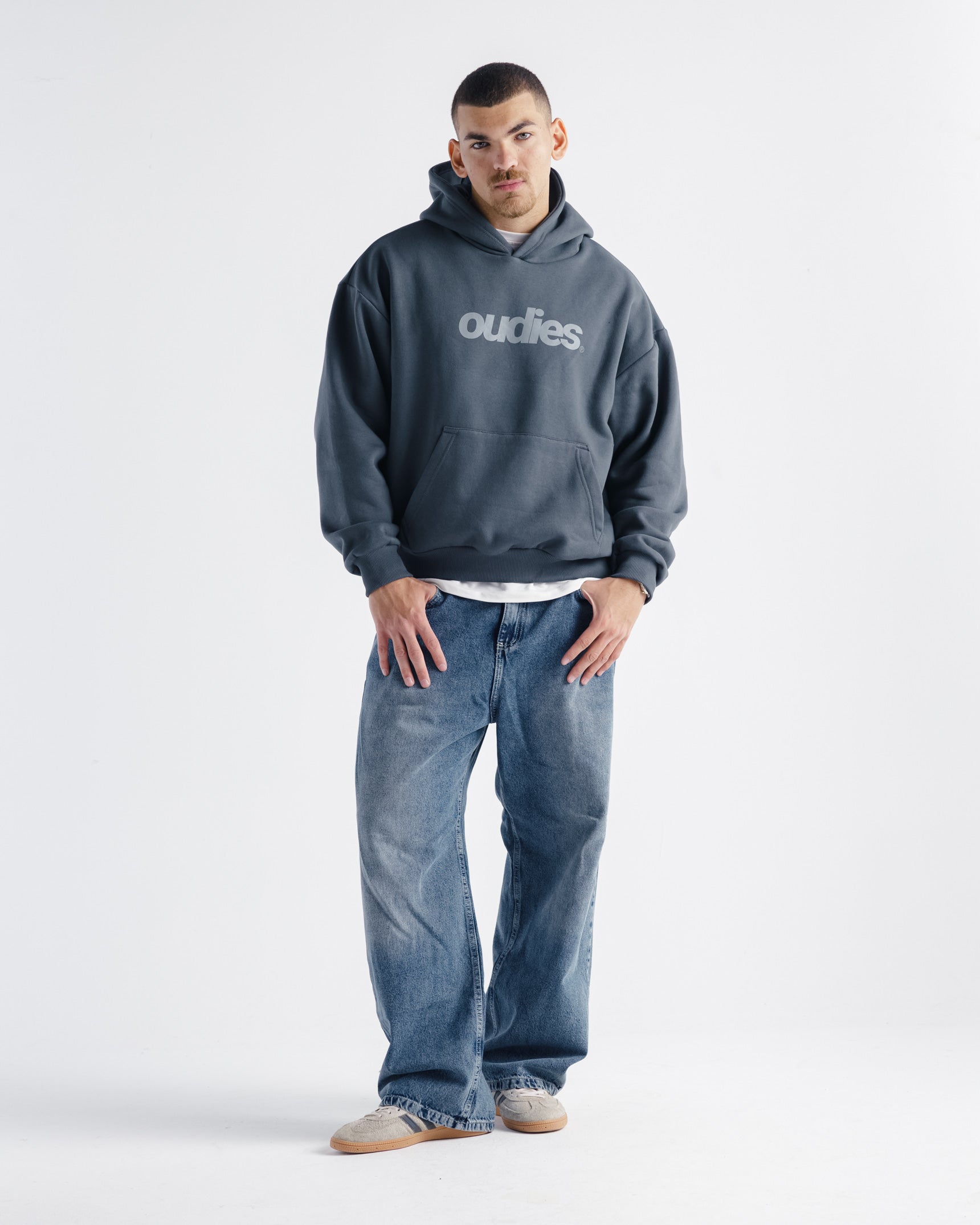 Record Time Hoodie (Phantom Grey)