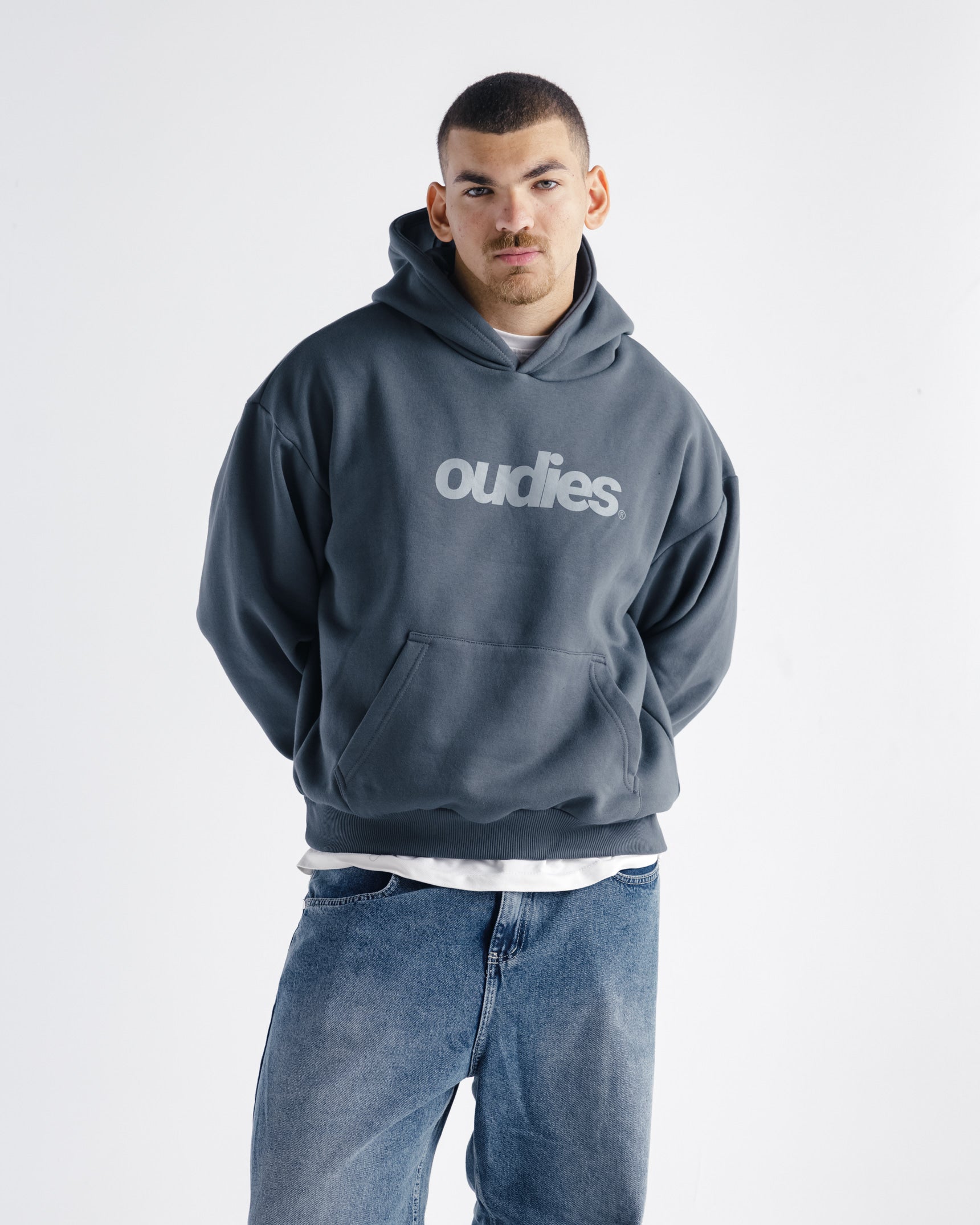 Record Time Hoodie (Phantom Grey)