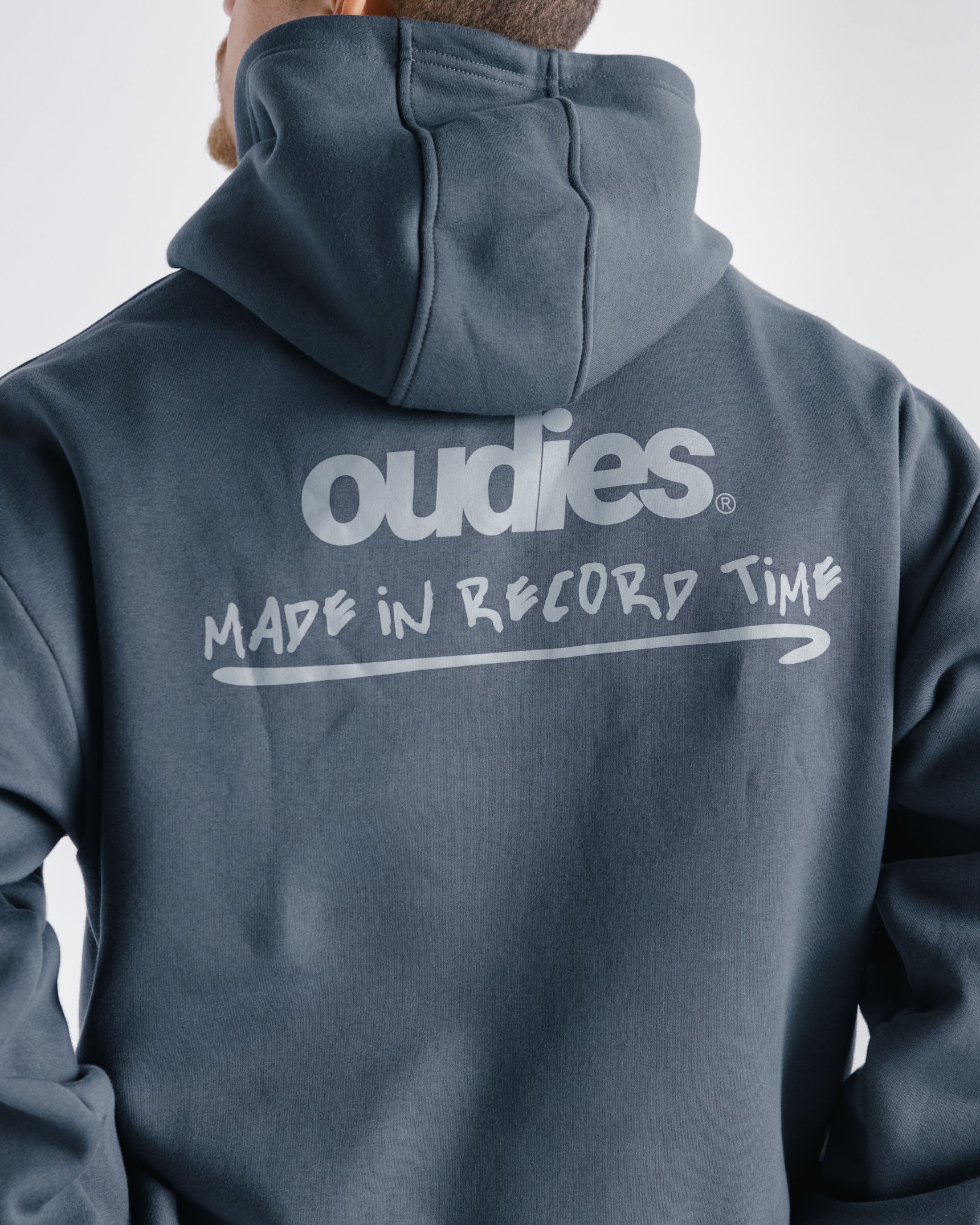 Record Time Hoodie (Phantom Grey)