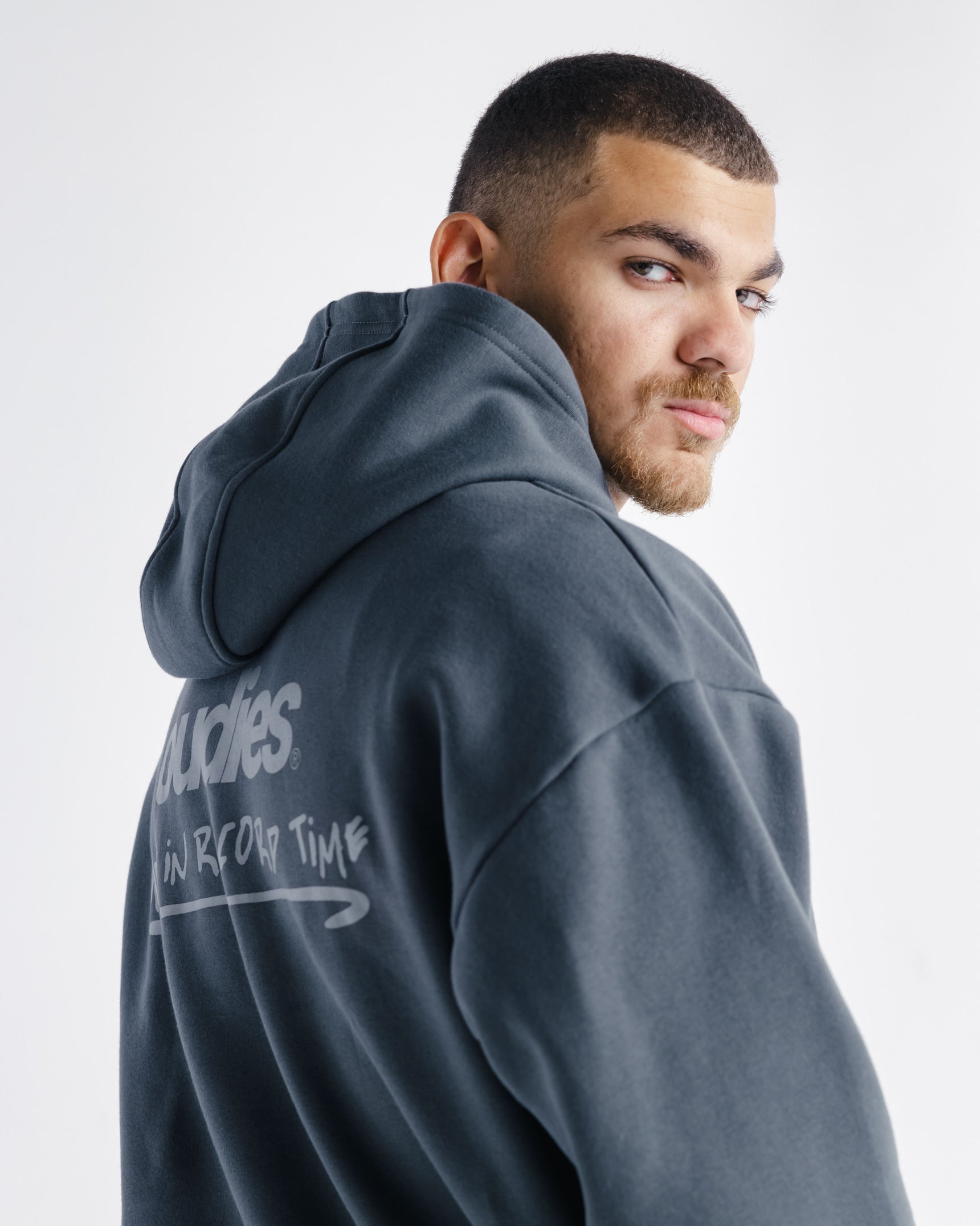 Record Time Hoodie (Phantom Grey)