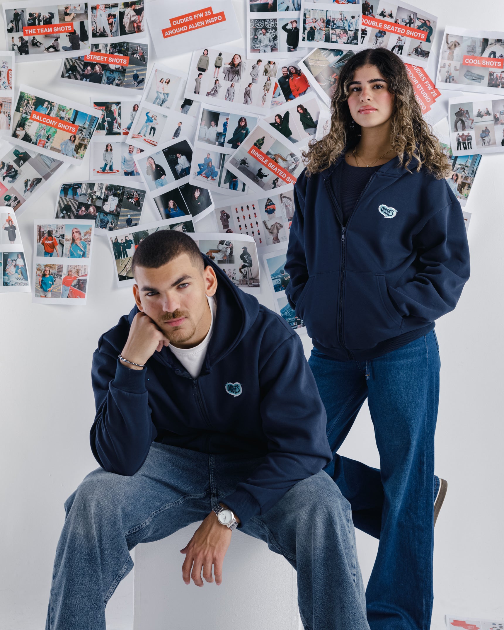 Full Zip Hoodie (Navy)