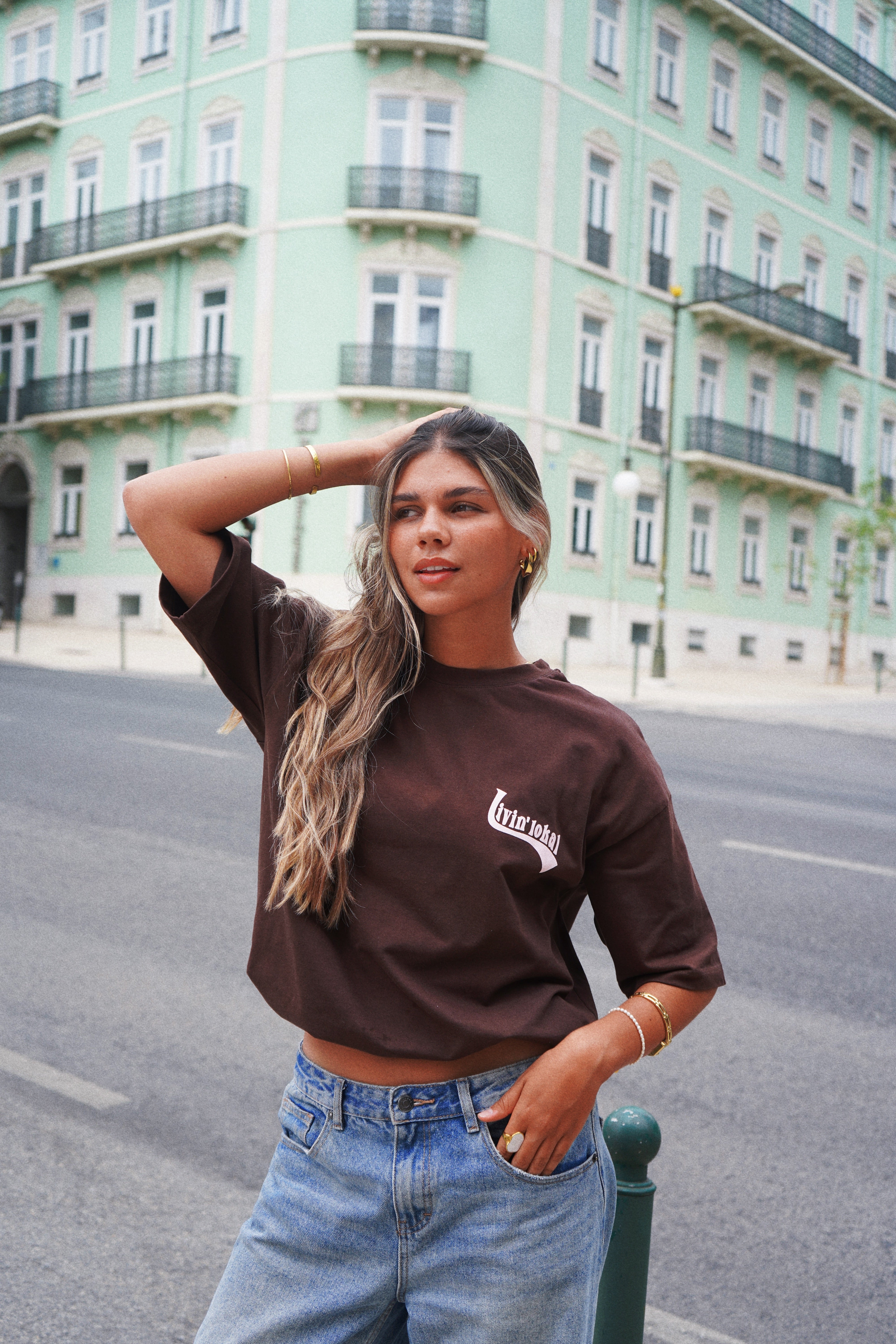 Livin' Lokal Tee (Rosewood)