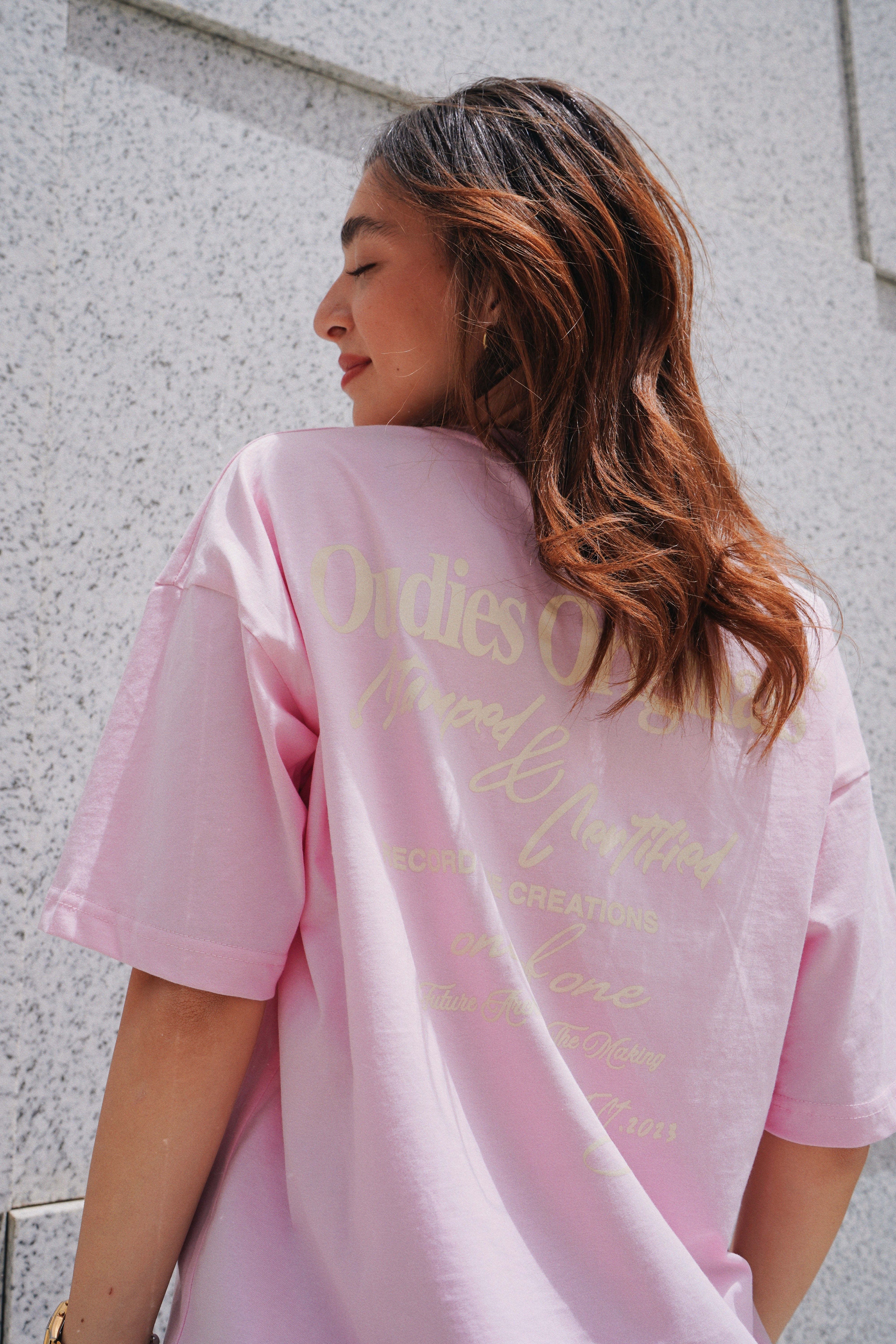 OUDIES ORIGINALS TEE (PINK)