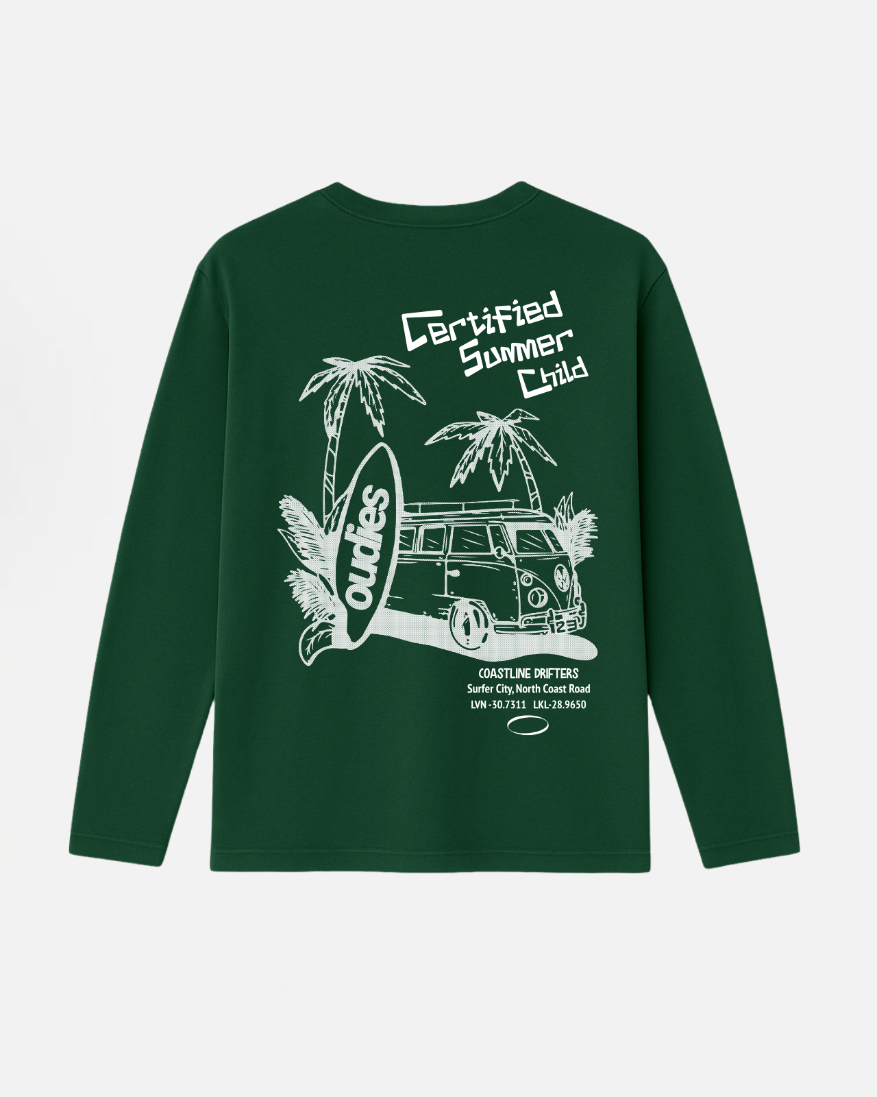 Certified Summer Long Sleeve Tee (Green)