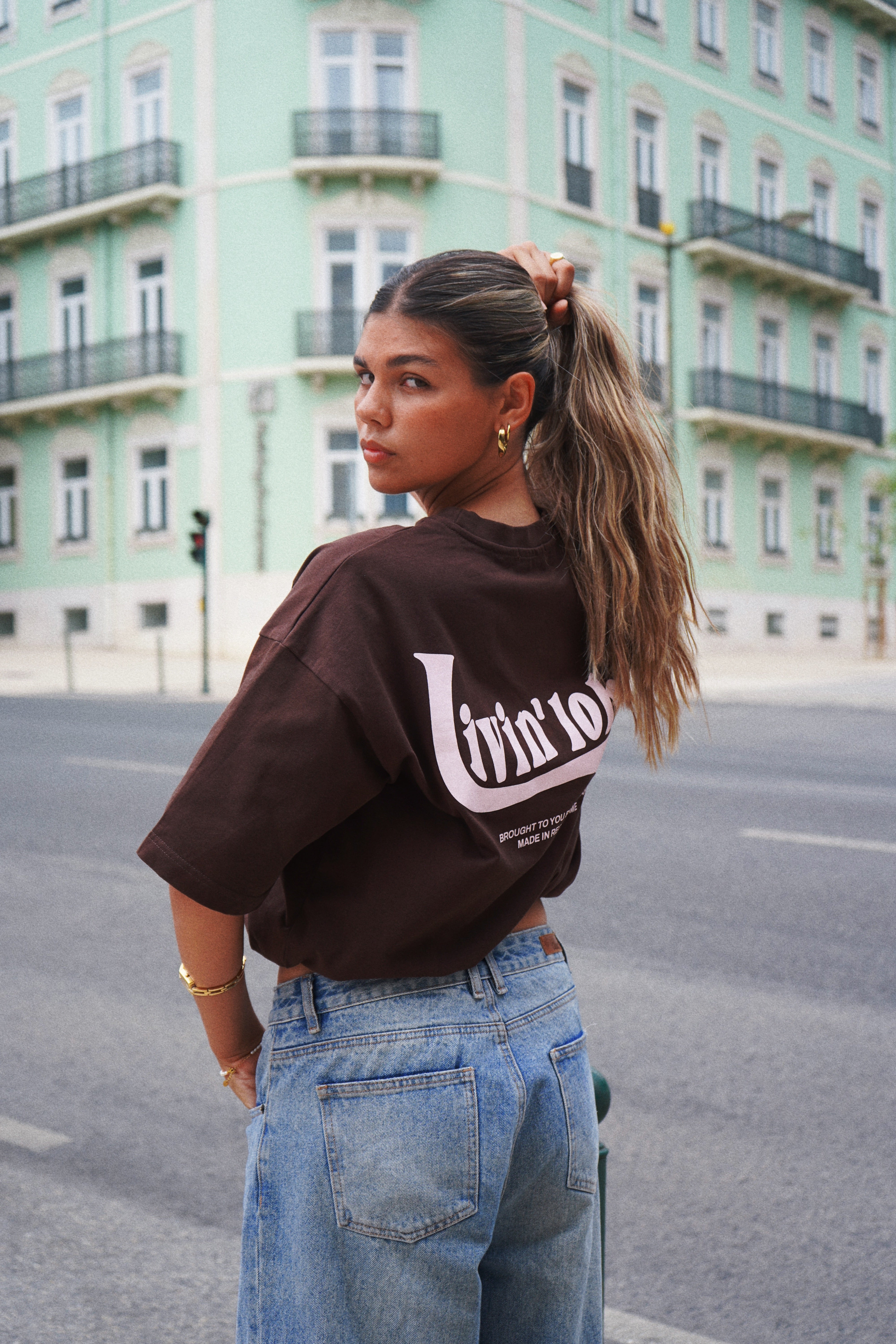 Livin' Lokal Tee (Rosewood)